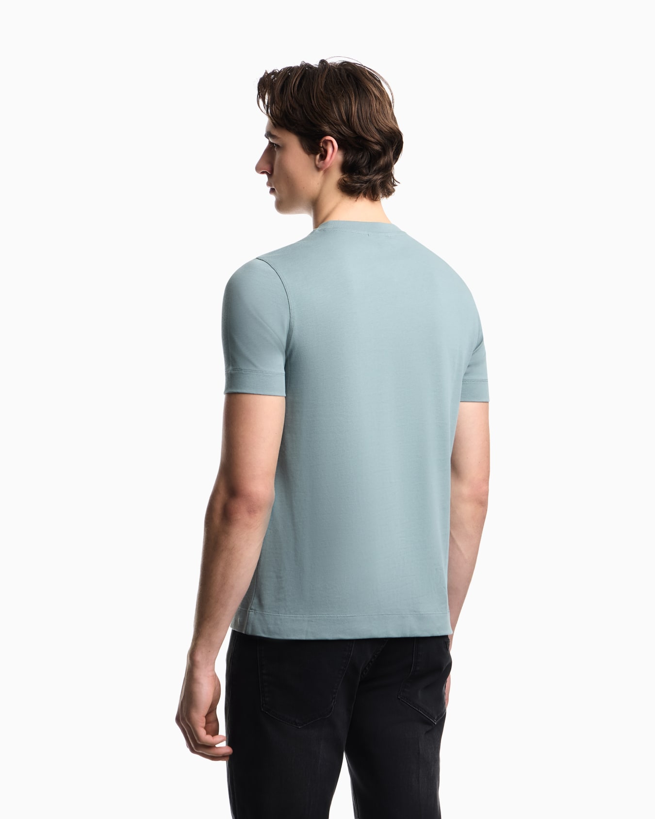 Slim-fit T-shirt in heavy jersey Slide 2