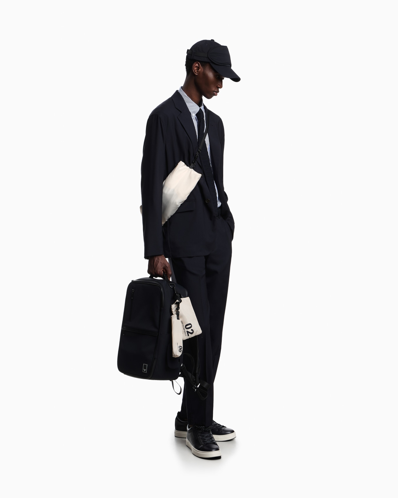 Plain virgin wool jacket Slide 1