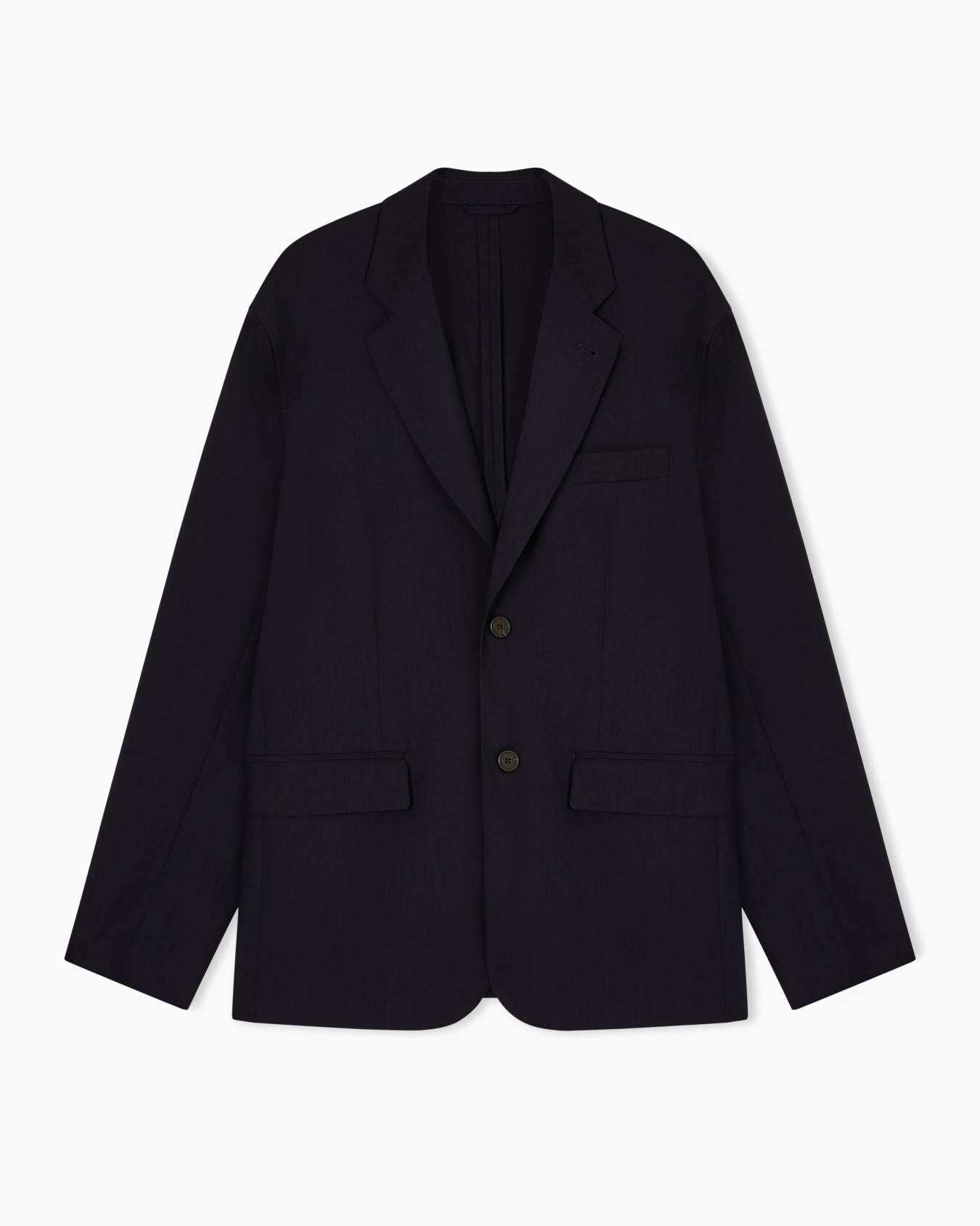 Plain virgin wool jacket Slide 0