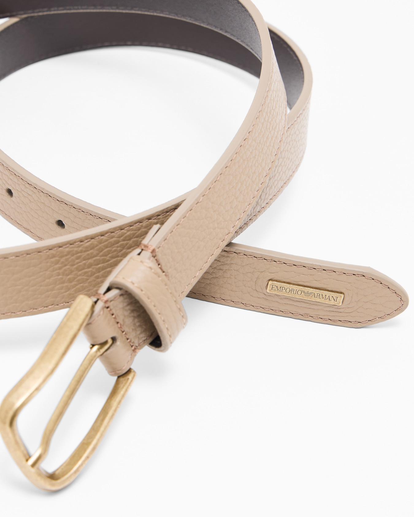 Palmellato-leather belt Slide 1