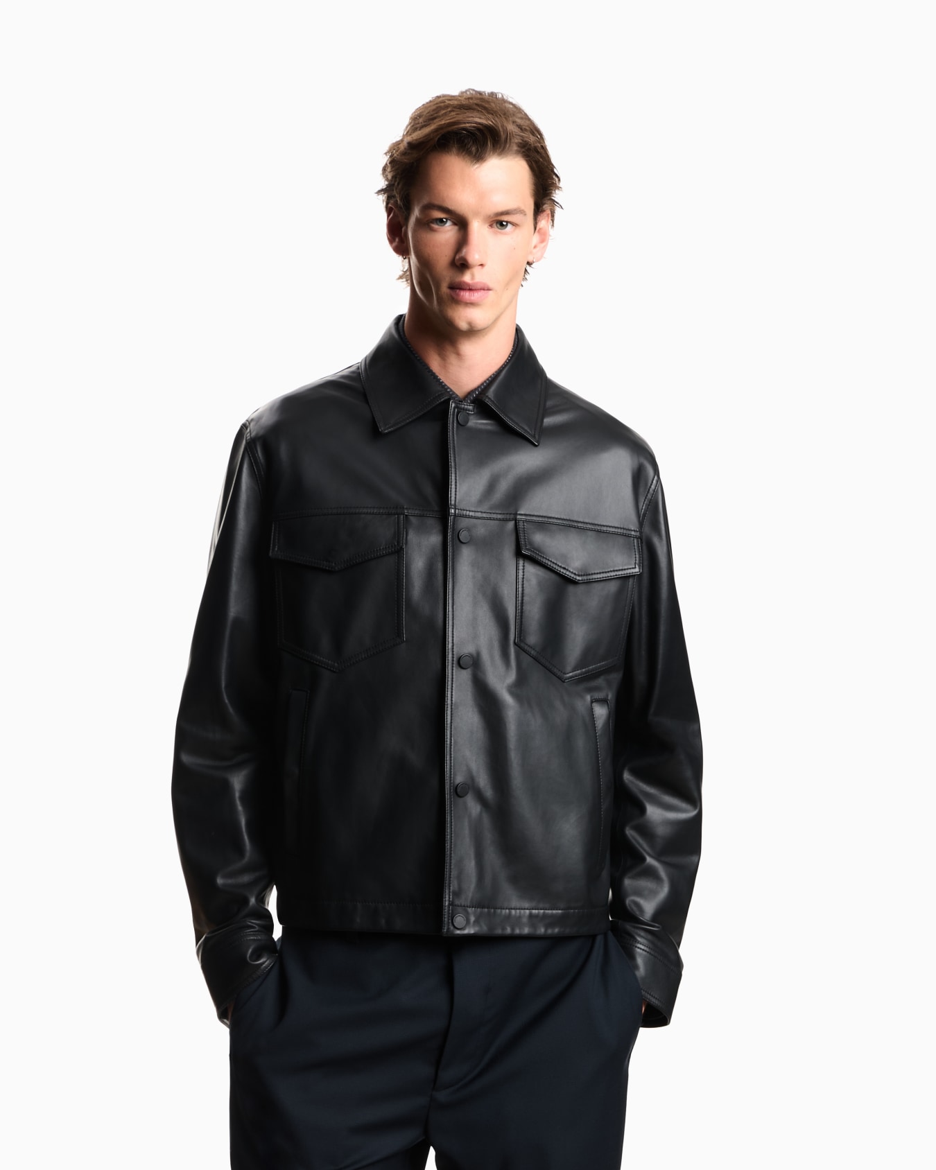 Blouson in light suede Slide 3