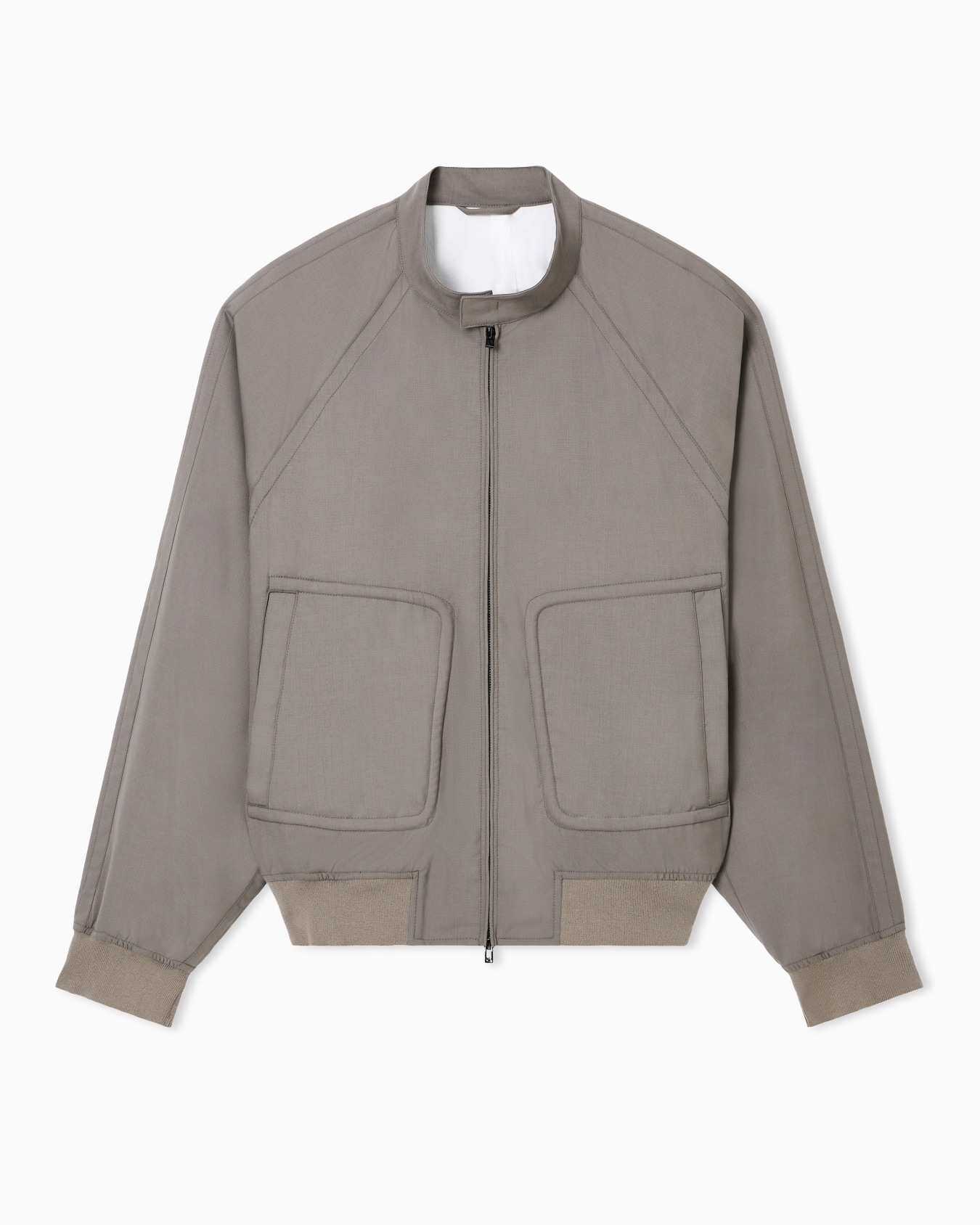 Virgin wool blouson Slide 0