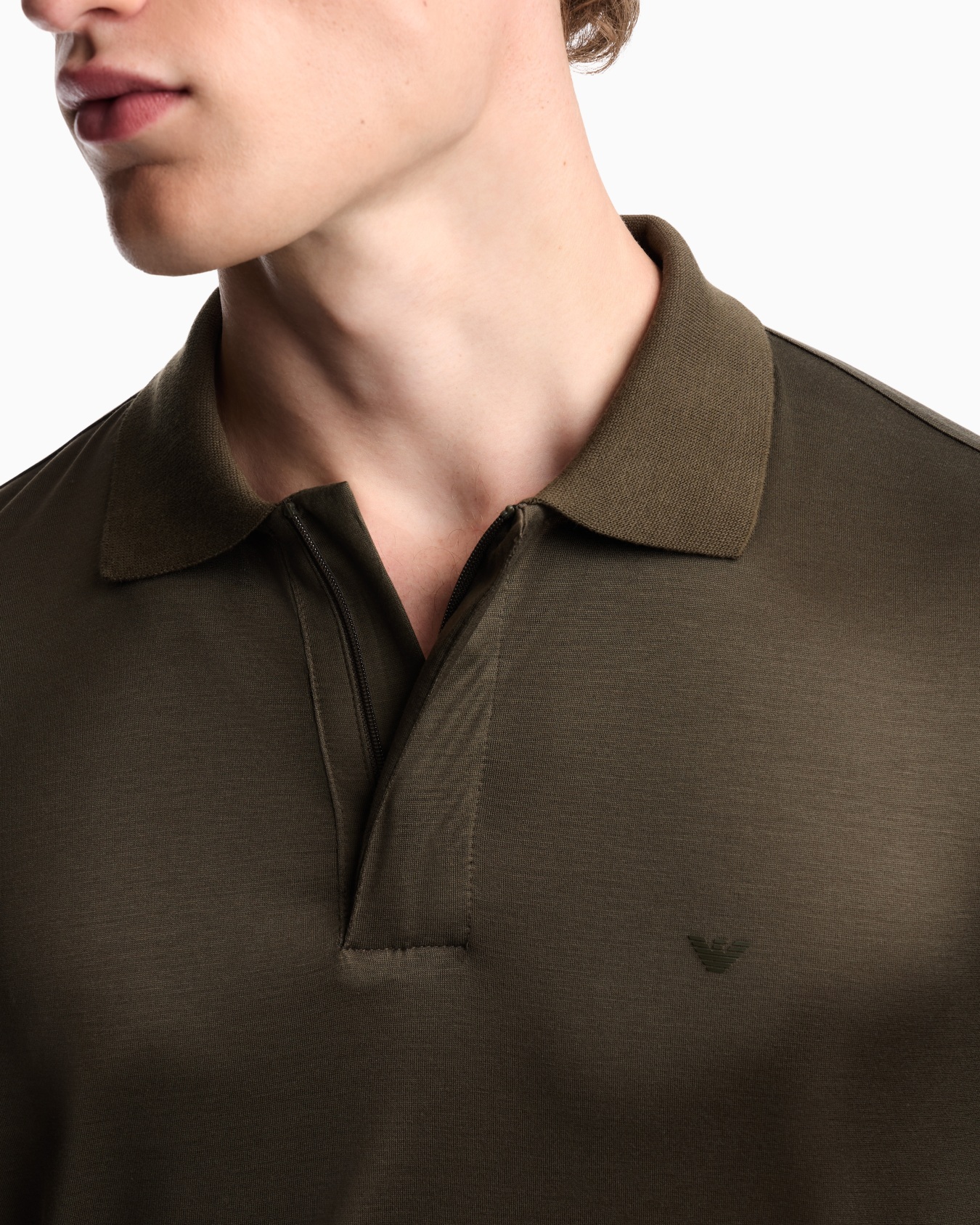 Travel Essential Lyocell-blend jersey polo shirt Slide 7