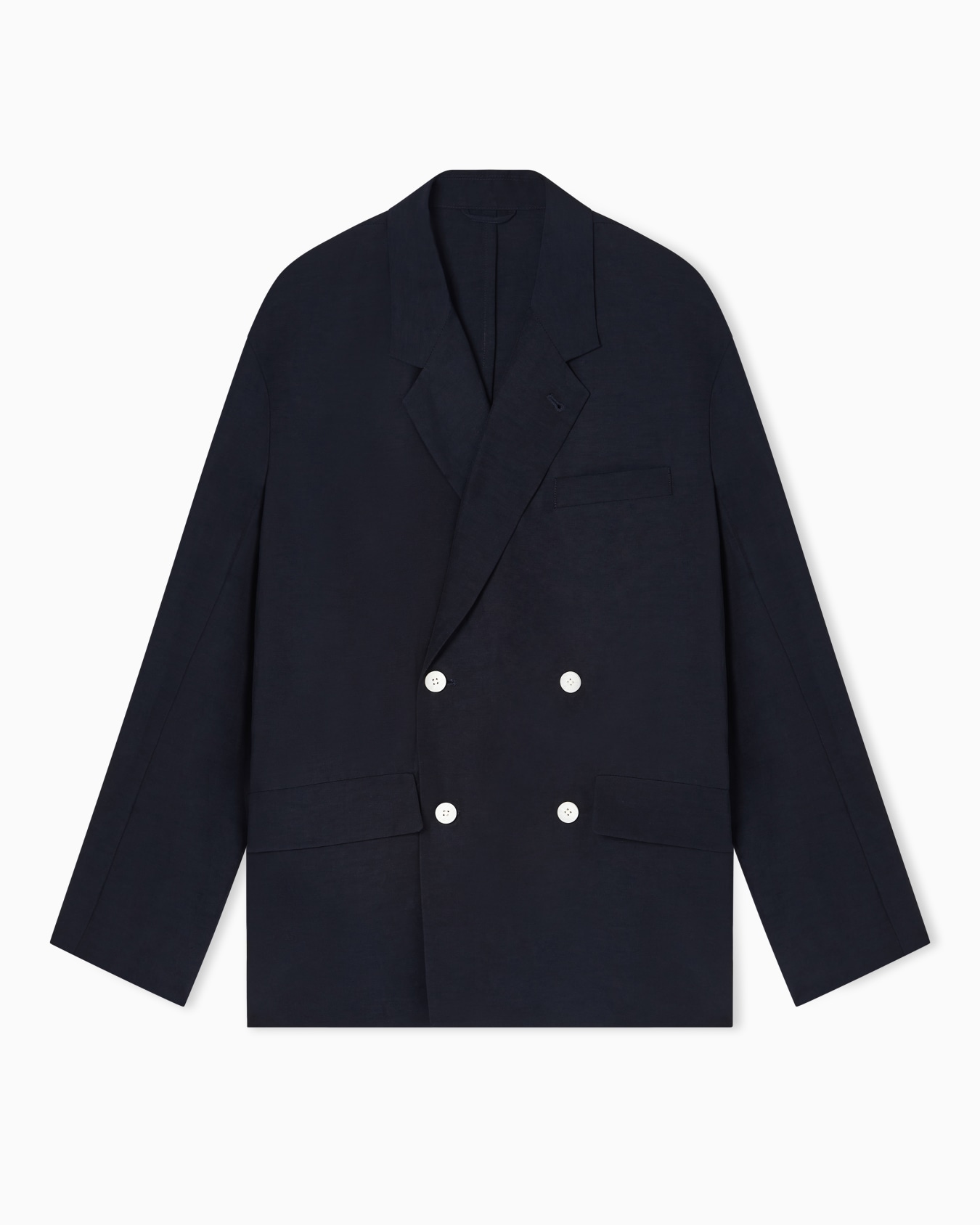 Cotton and linen jacket スライドする 0