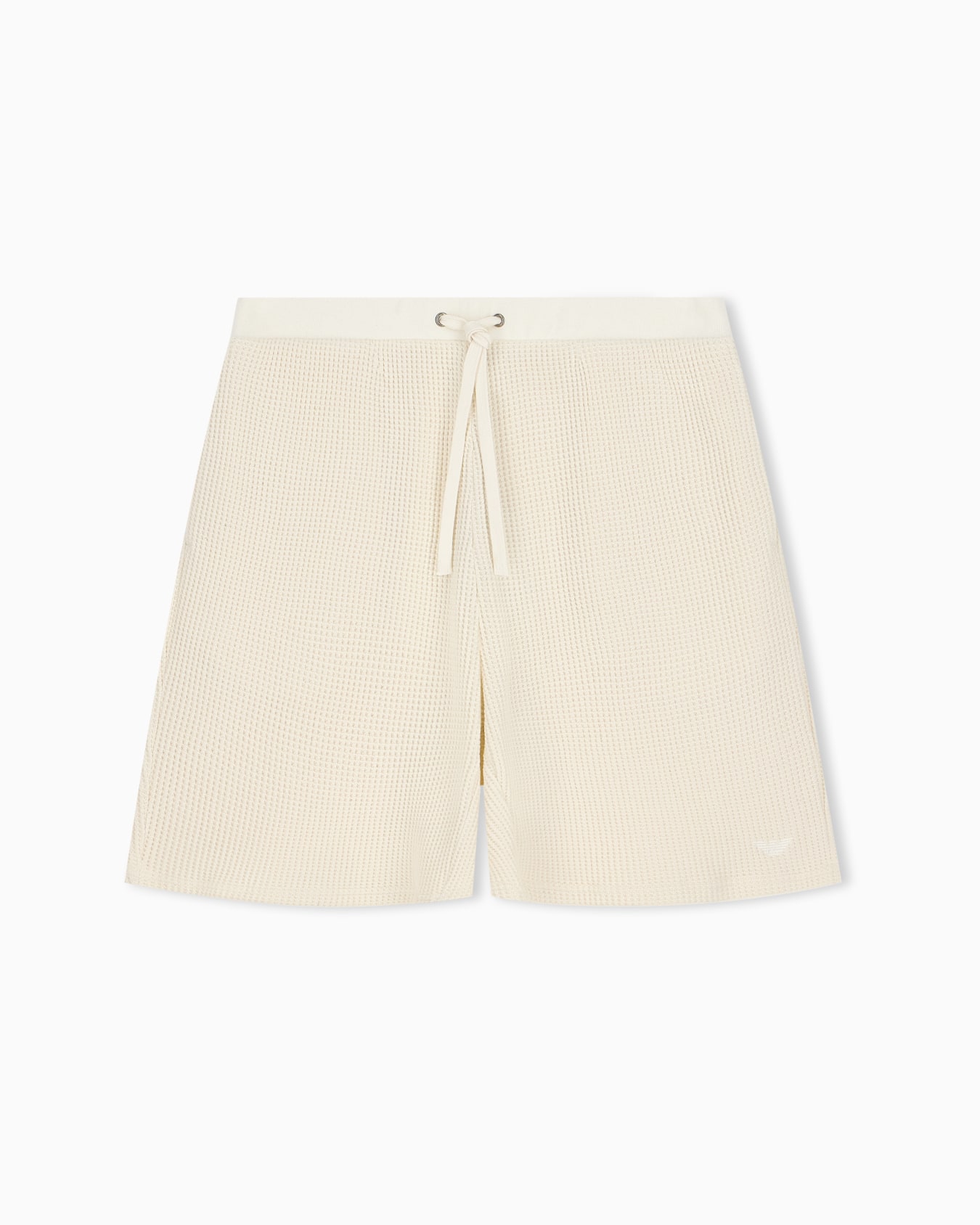 Icon Bermuda shorts with jersey stitch drawstring Slide 0