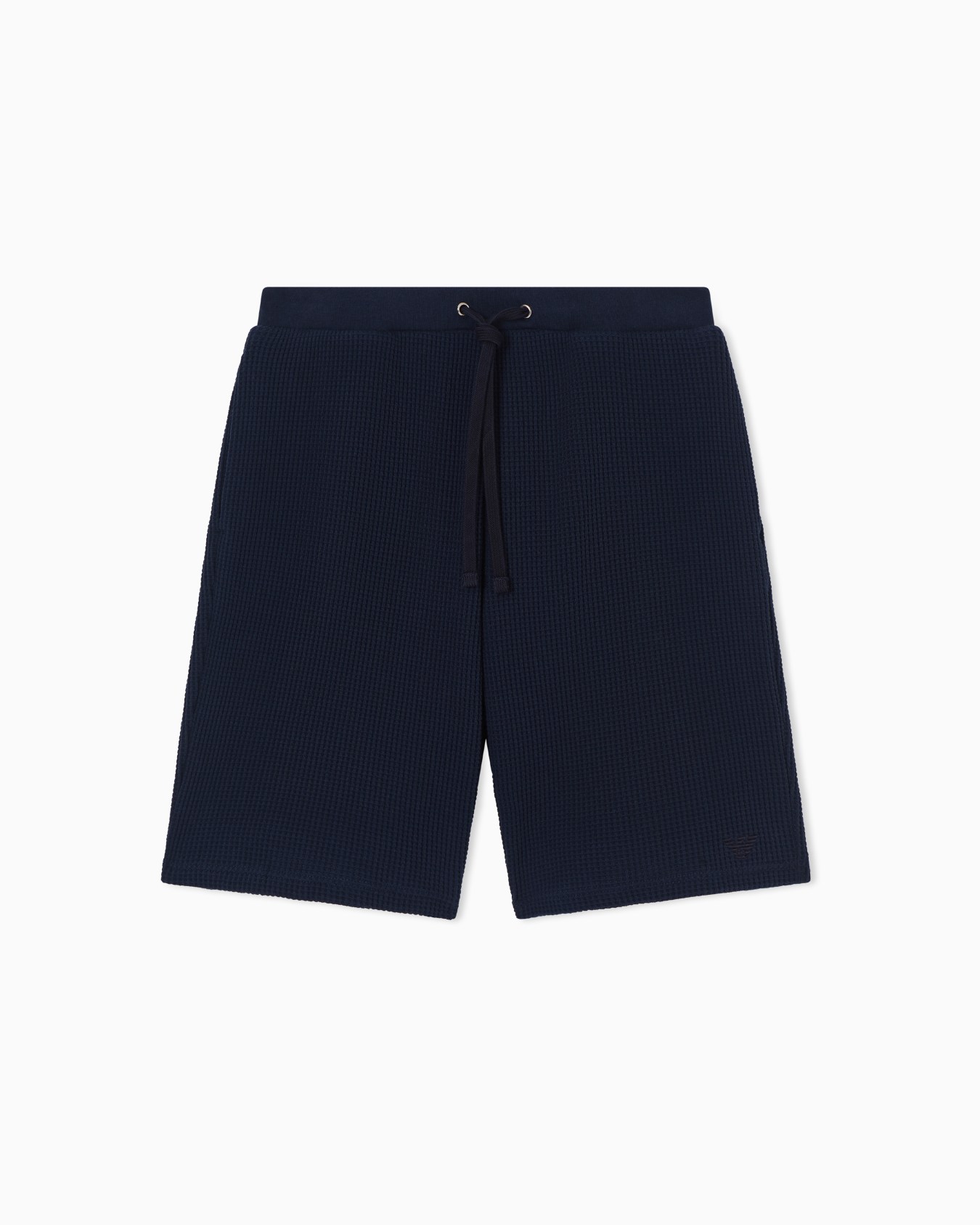 Icon Bermuda shorts with jersey stitch drawstring Slide 0
