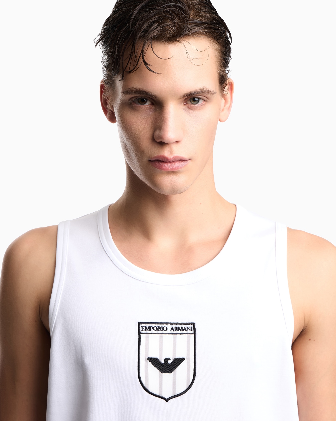 Cotton jersey tank top Slide 4