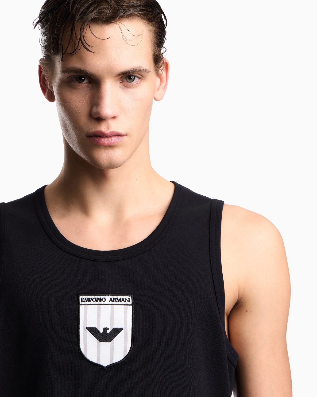 Cotton jersey tank top Slide 4