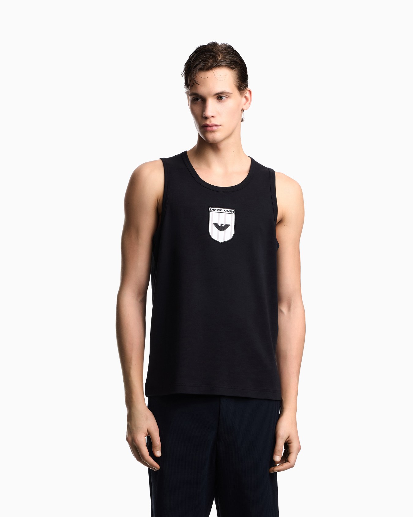 Cotton jersey tank top Slide 3