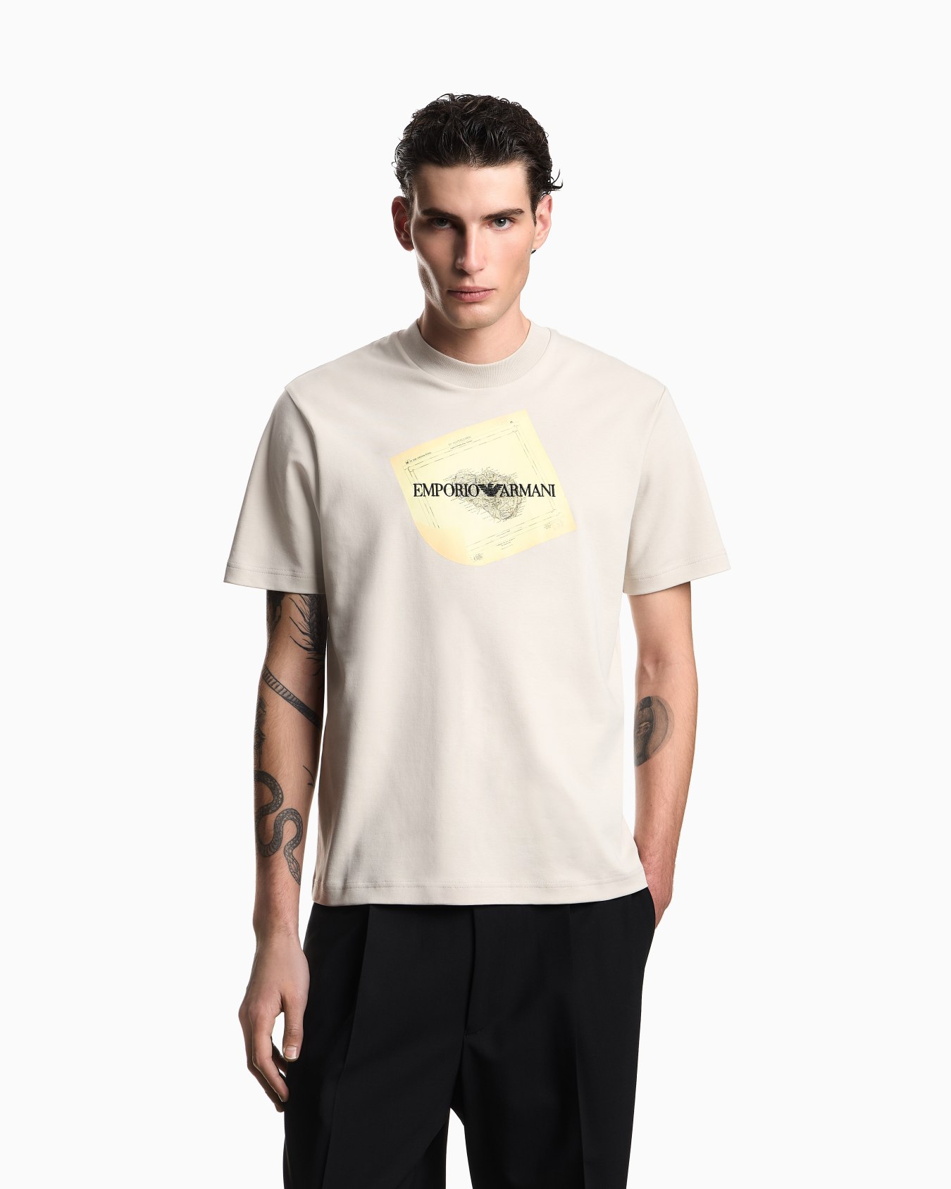 リラックスフィットTシャツ スライドする 3