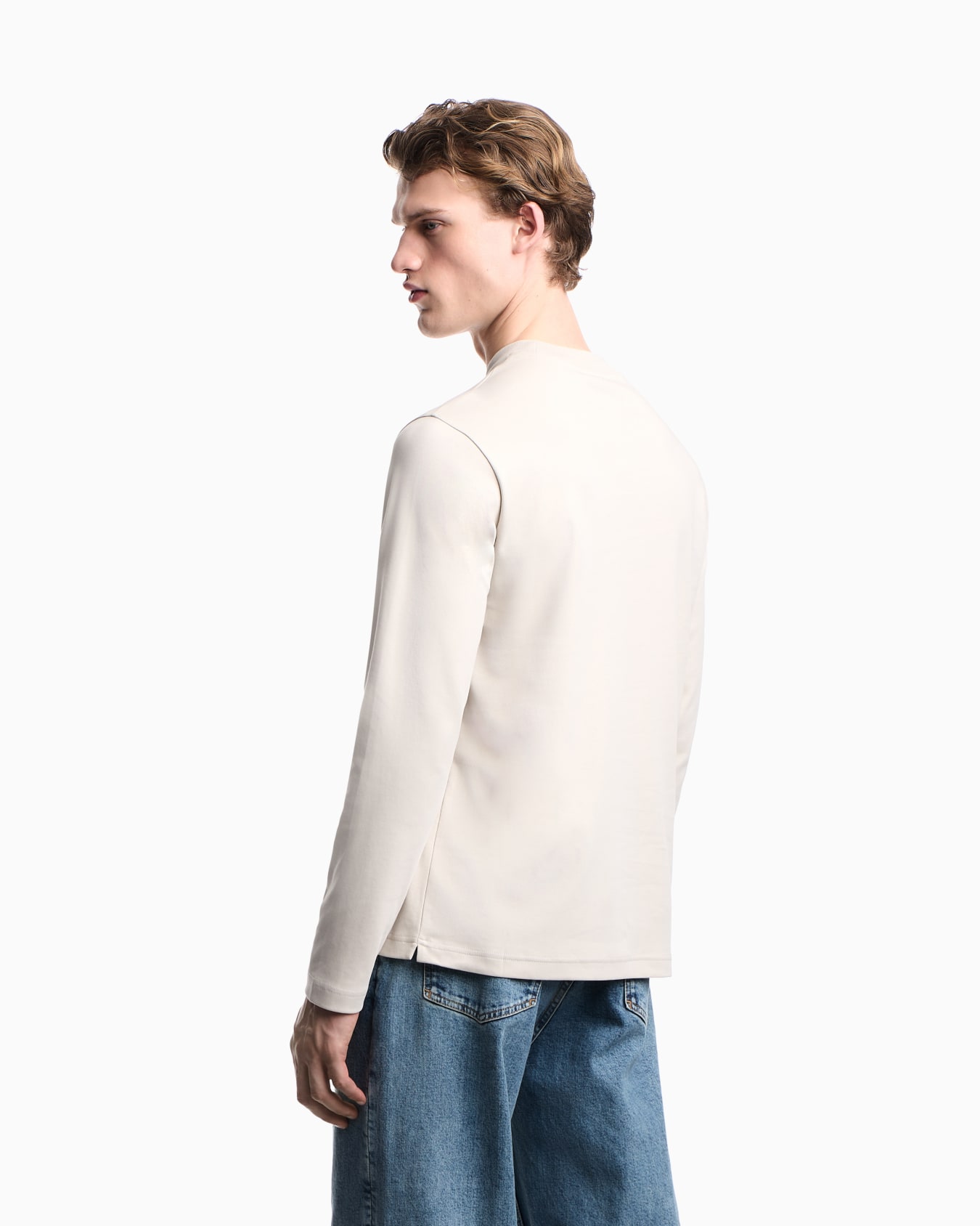 Jersey de punto interlock con bordado Icon Diapositiva 2