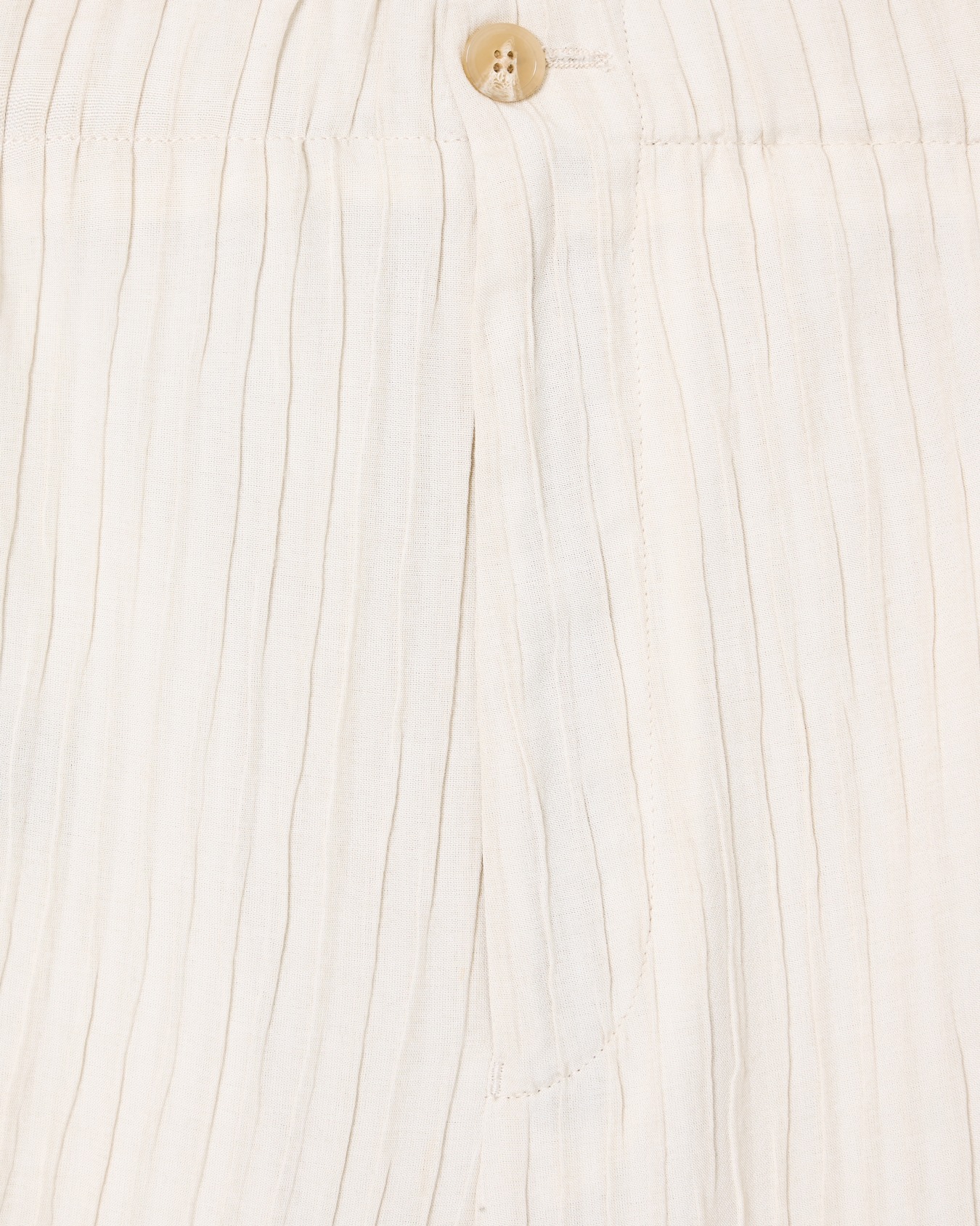 Embossed jacquard trousers with wrinkle effect Slide 4