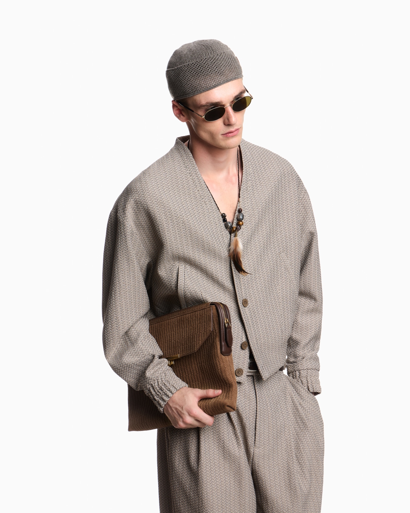 Technical 3d microfantasy blouson Slide 2