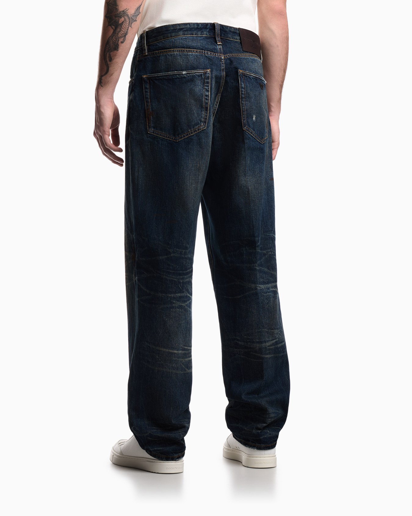 J22 regular-fit, stiff-denim jeans Slide 2