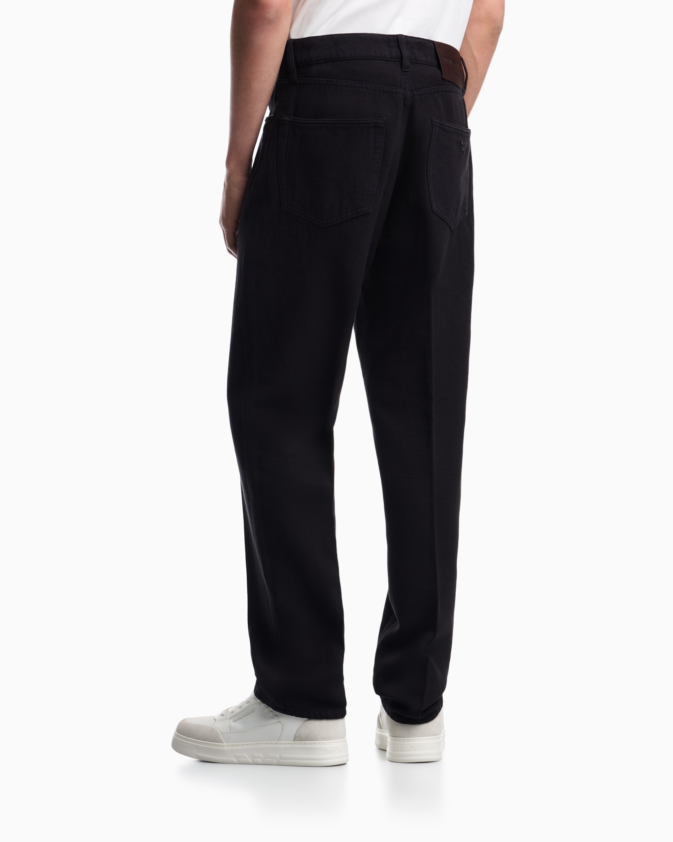 Denim Capsule Collection J22 regular-fit hemp-blend bull jeans Slide 3