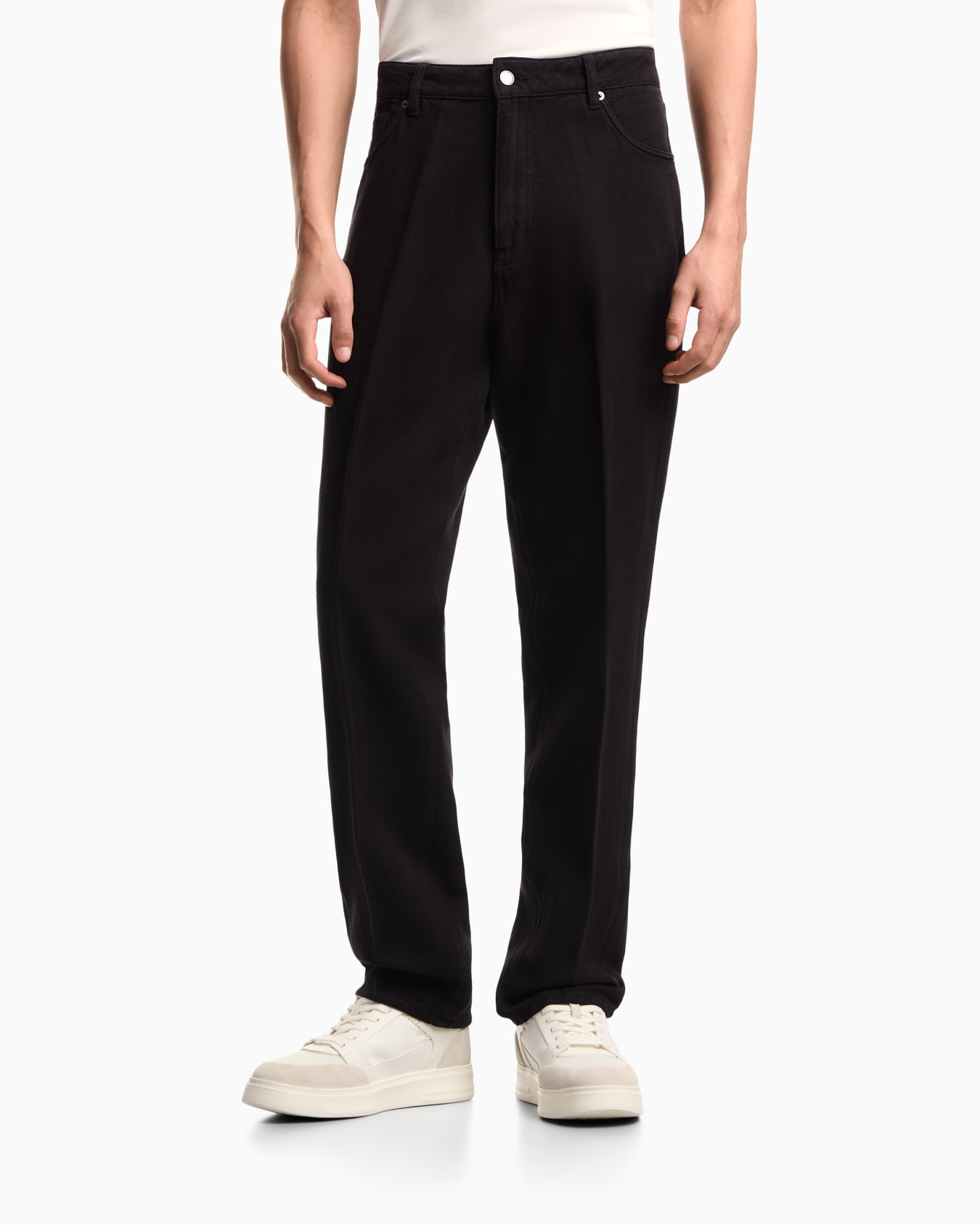 Denim Capsule Collection J22 regular-fit hemp-blend bull jeans Slide 2