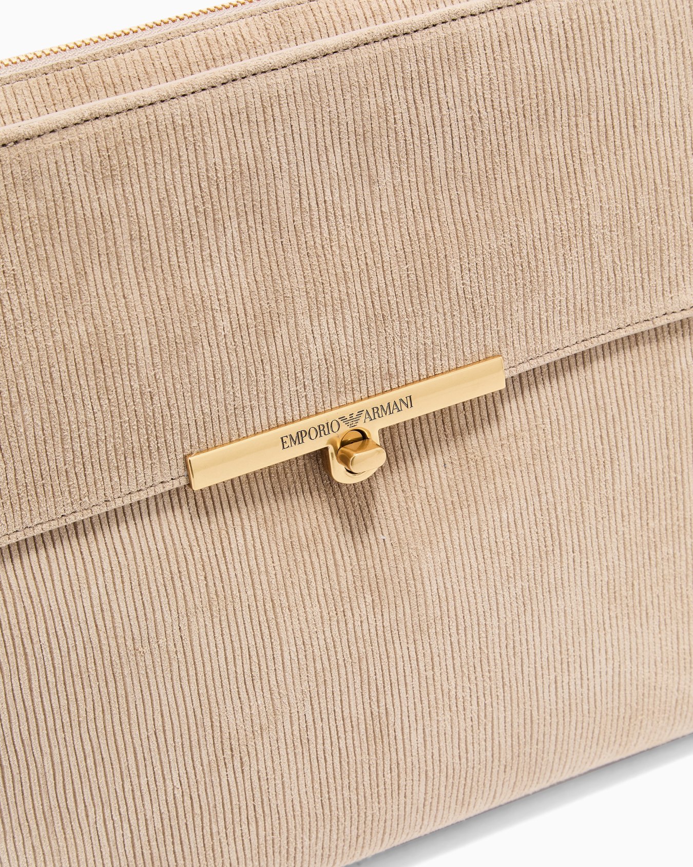 ASV ポーチ エンボススエード スライドする 4