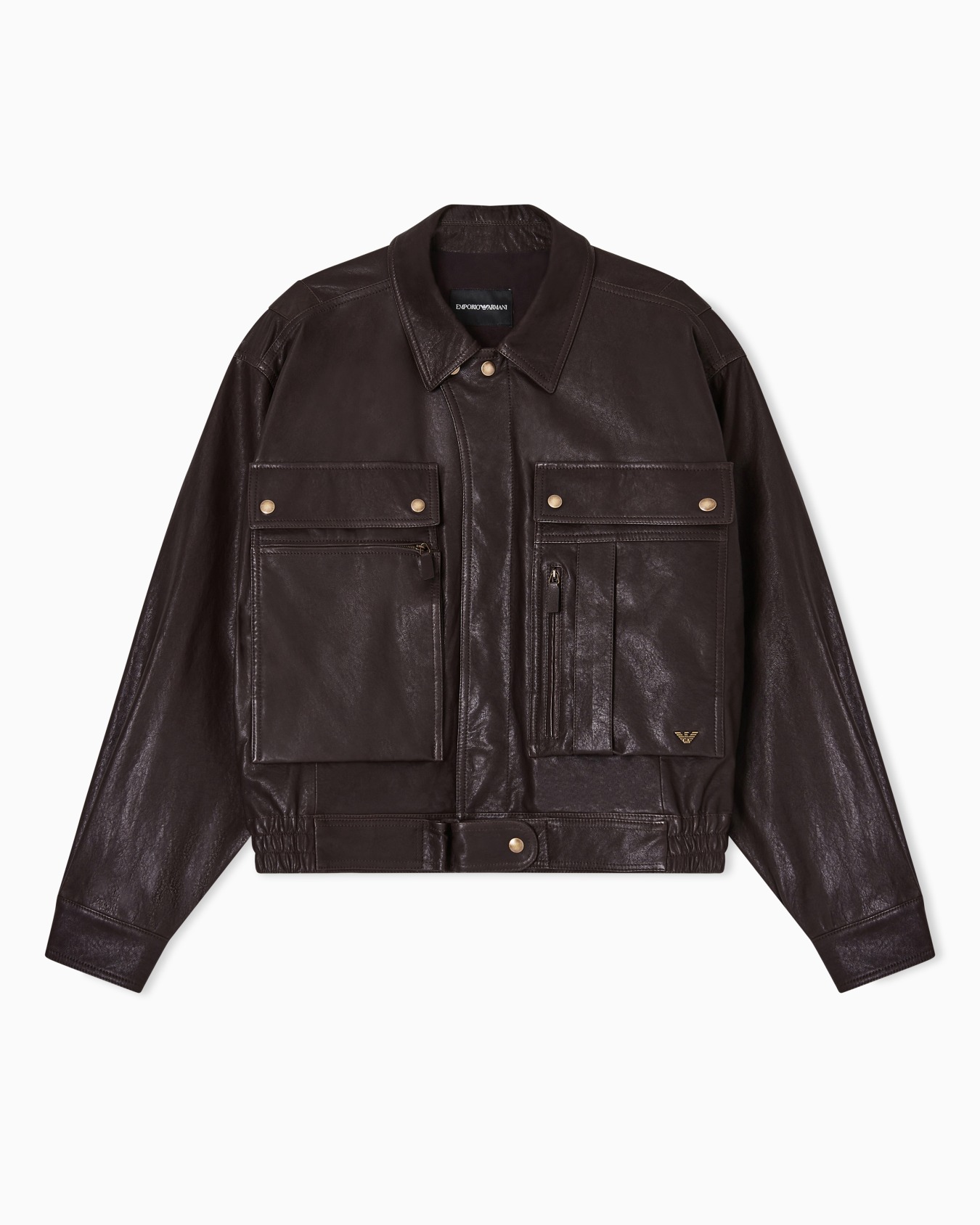 Leather Outerwear Slide 0