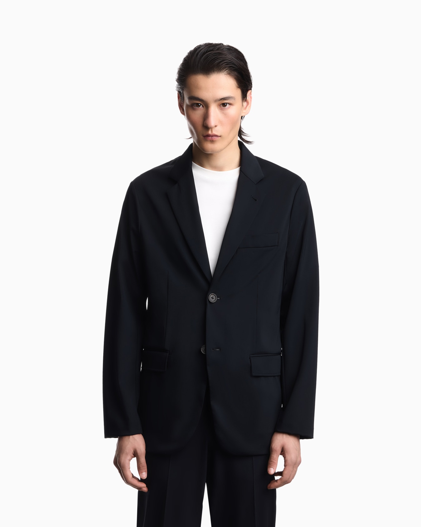 Stretch-nylon blazer Slide 3