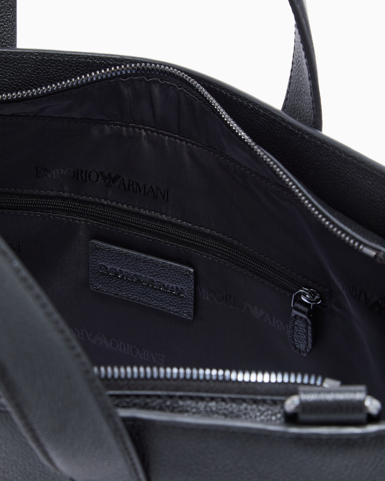 Business bag in tumbled leather Slide 3