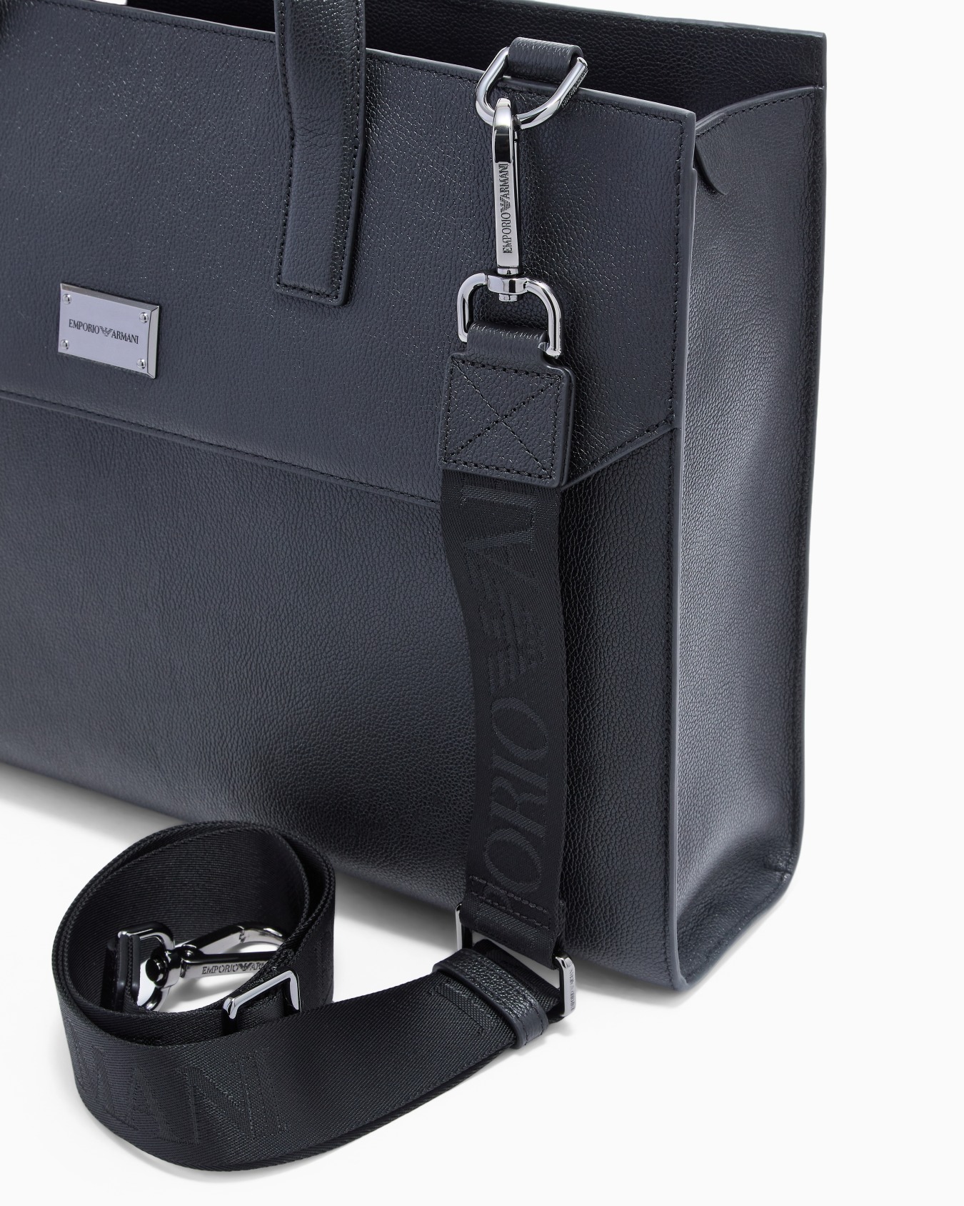 Business bag in tumbled leather Slide 4
