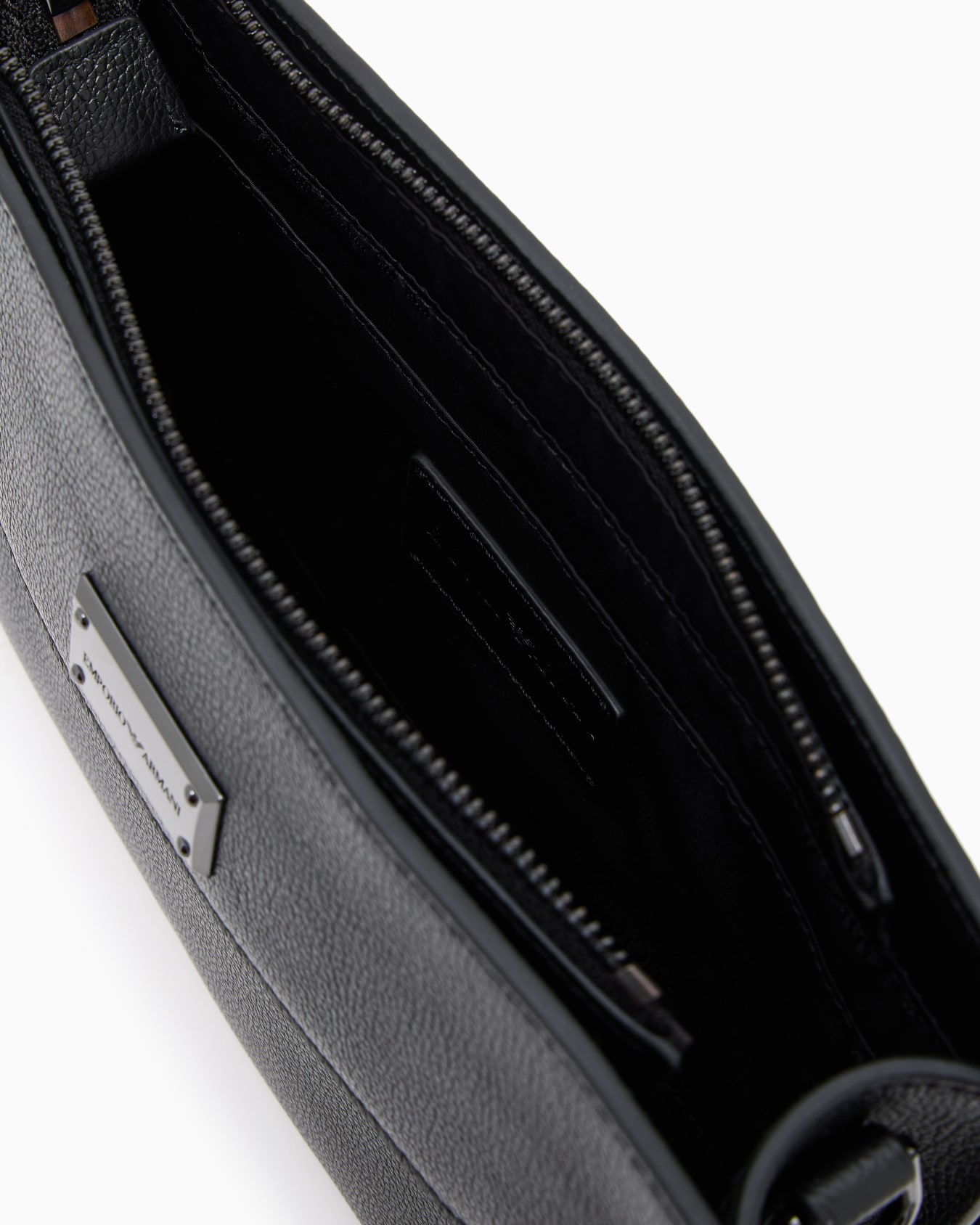 Bolso bandolera de piel abatanada Diapositiva 3