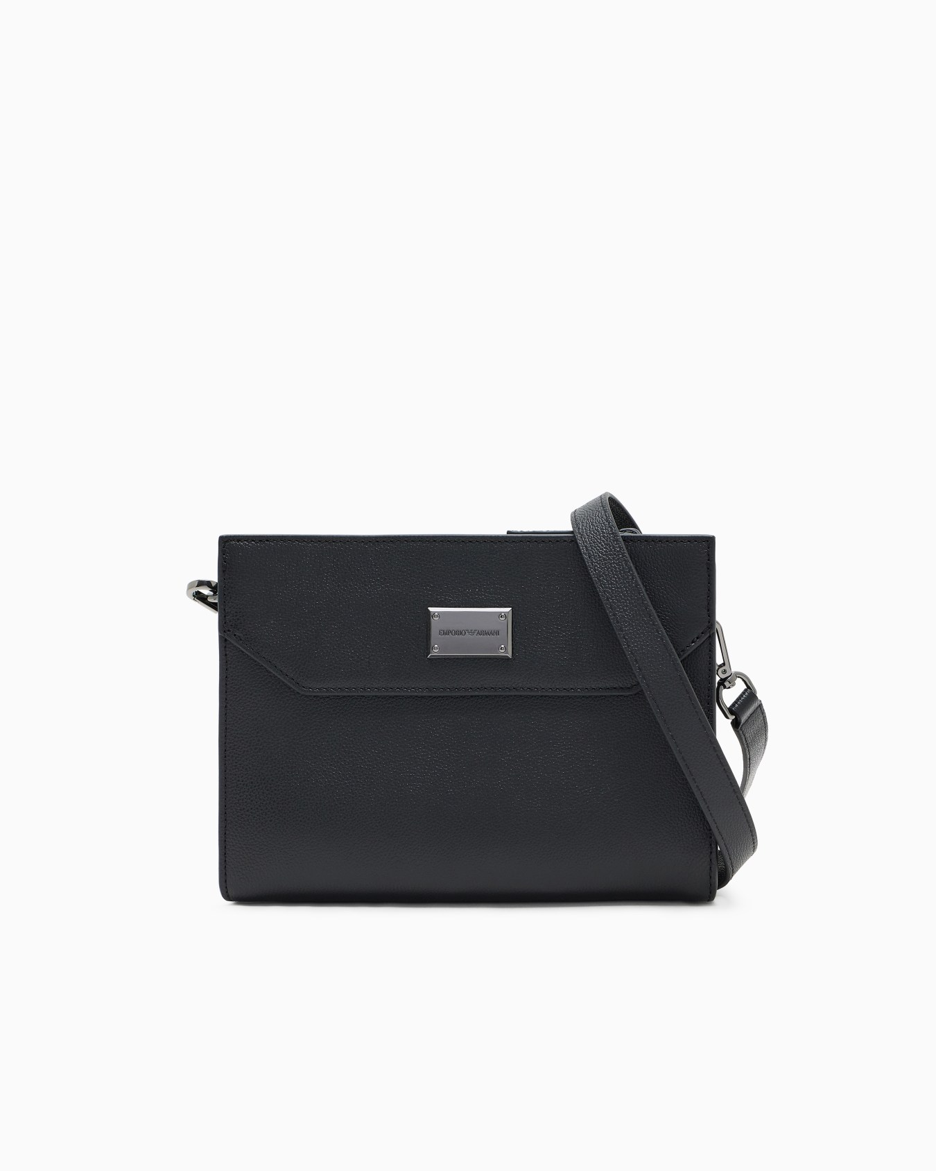 Shoulder bag in tumbled leather Slide 0