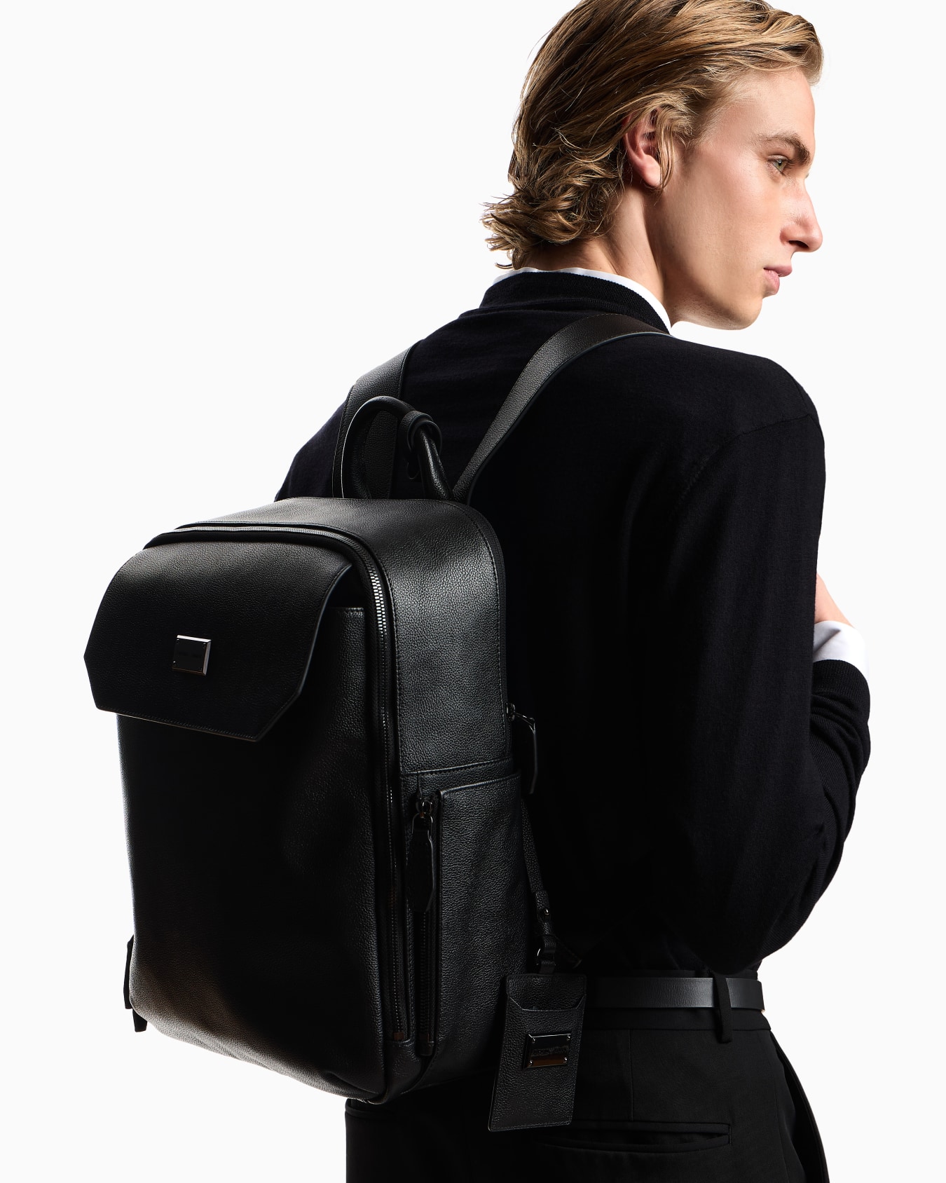 Mochila de piel abatanada Diapositiva 5