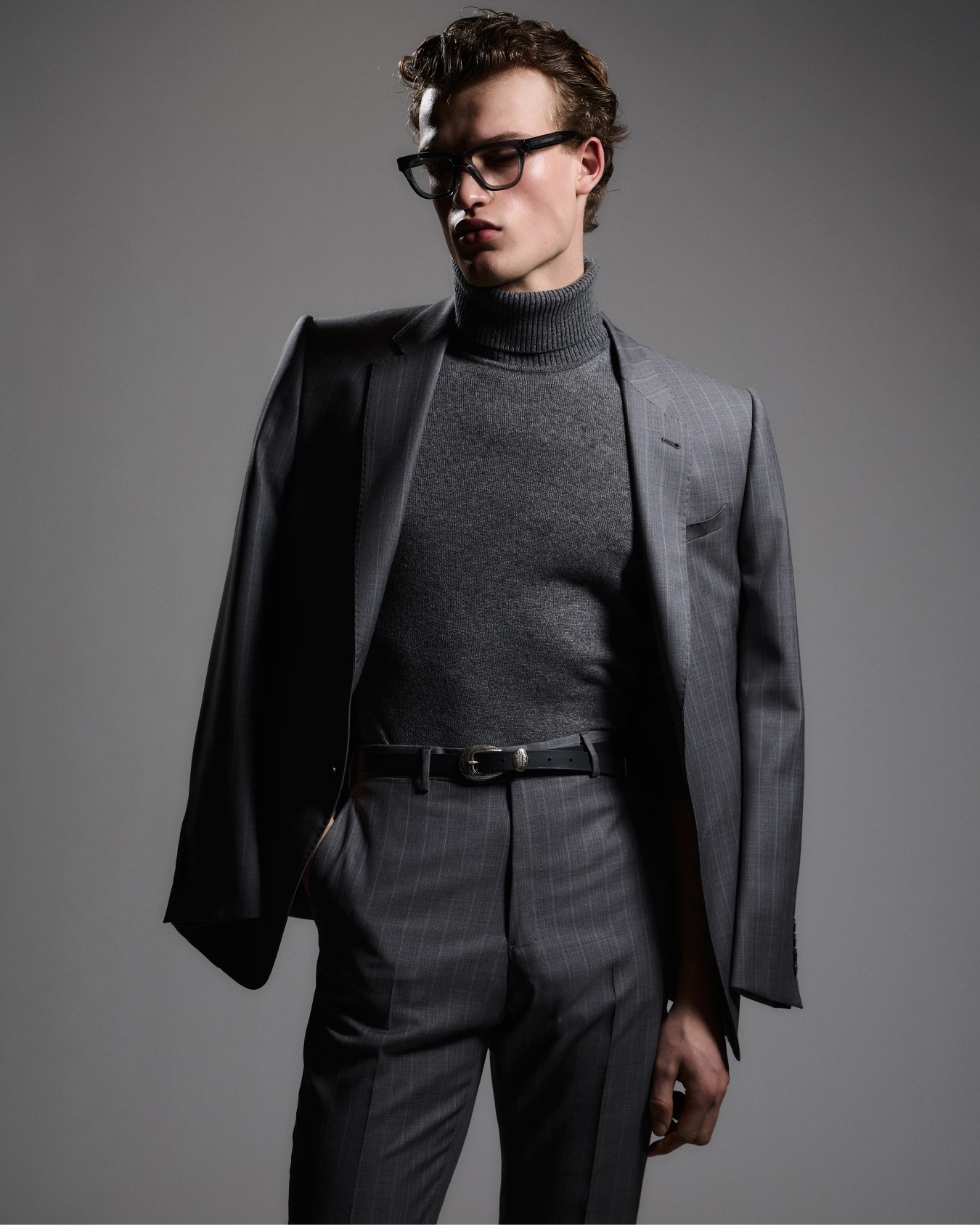 Plain-knit pure cashmere rollneck jumper Slide 6