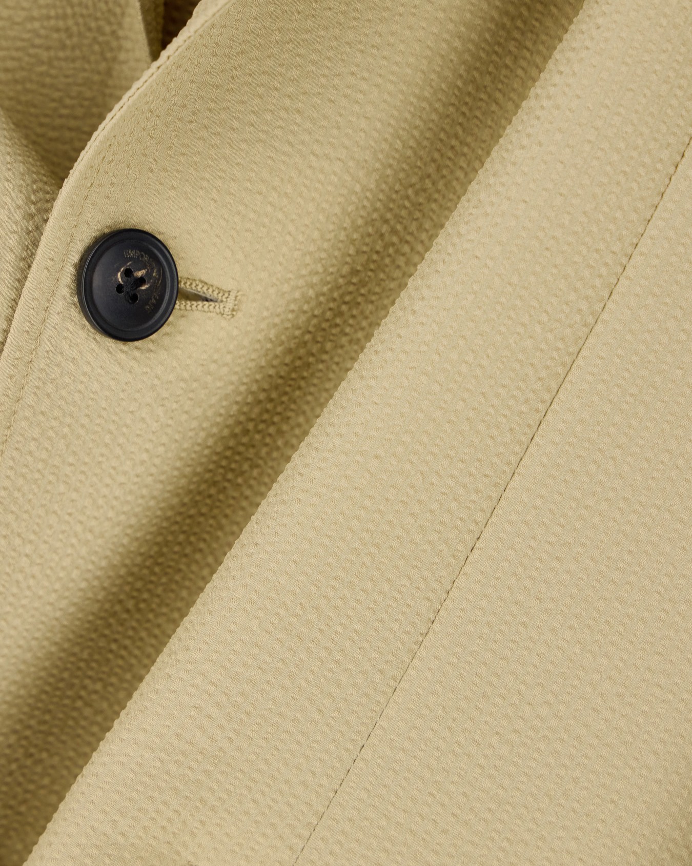 Seersucker blazer with down padding and a regular fit Slide 1