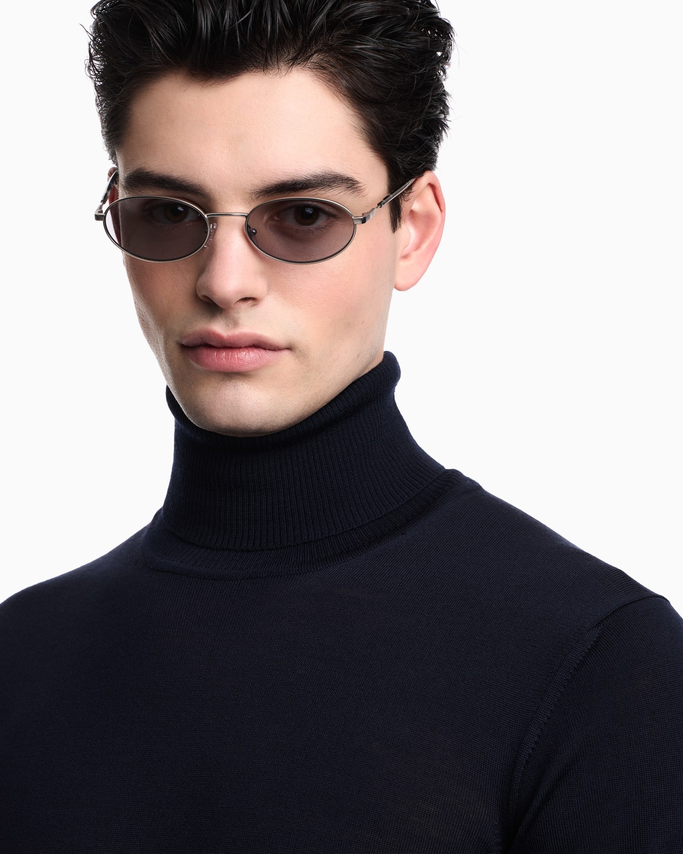 Pure virgin-wool rollneck jumper Slide 4