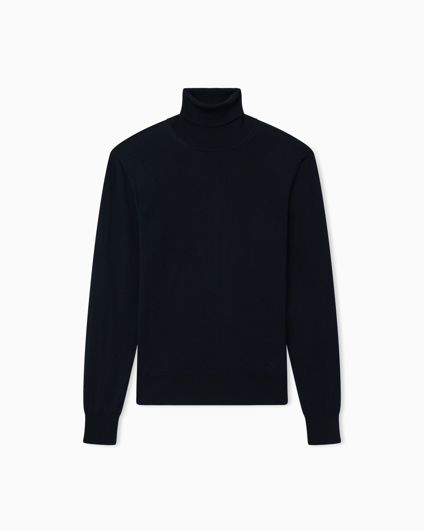 Pure virgin-wool rollneck jumper Slide 0