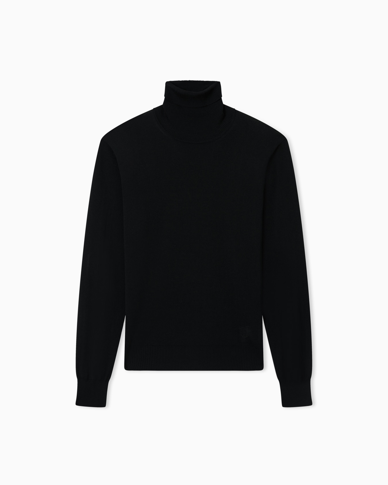 Pure virgin-wool rollneck jumper Slide 0