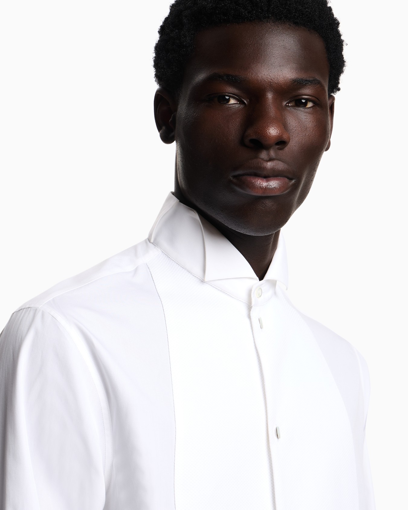 Tuxedo shirt with plastron Slide 4