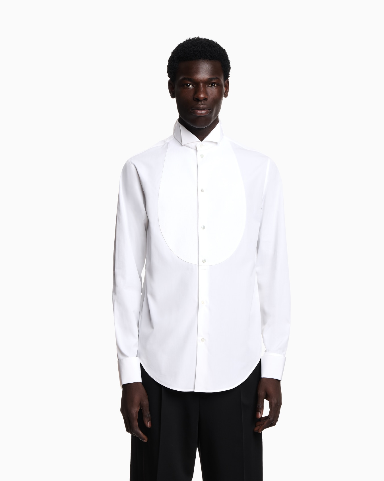 Tuxedo shirt with plastron Slide 3