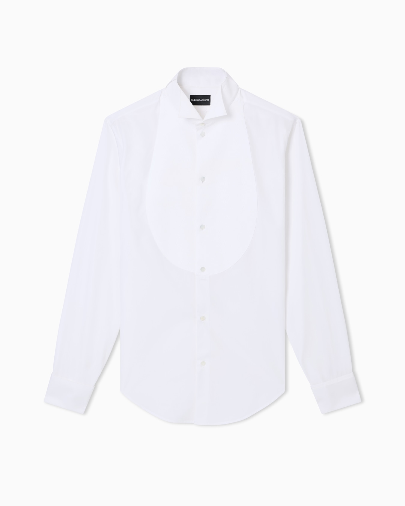 Tuxedo shirt with plastron Slide 0