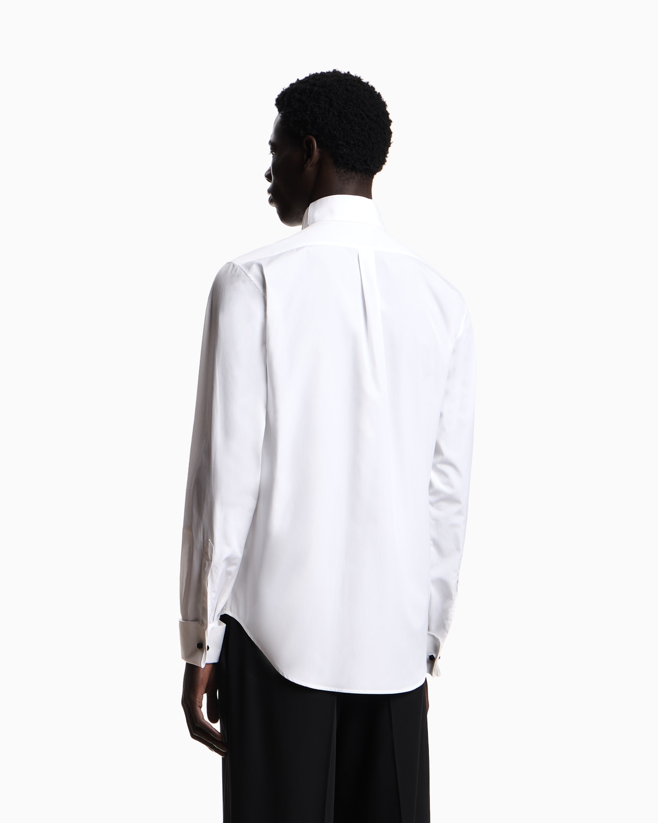 Tuxedo shirt with plastron Slide 2