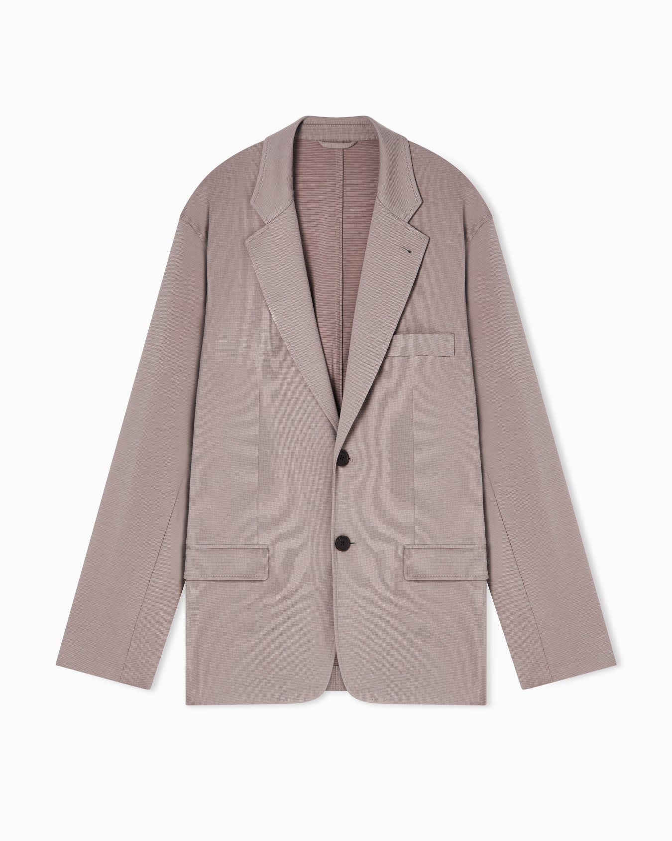 Structured jacket in stretch fabric Slide 0