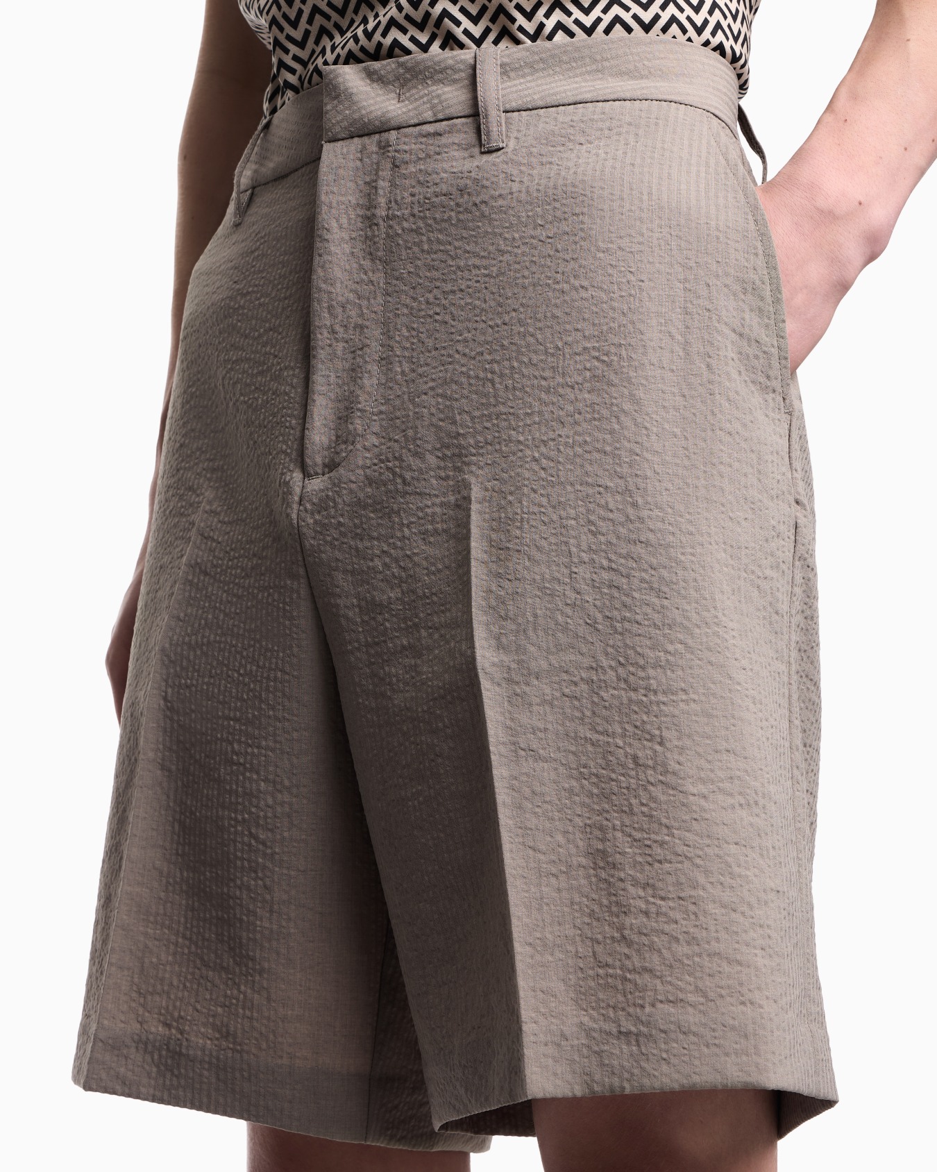 Pantalones cortos de tejido técnico de sirsaca Diapositiva 4