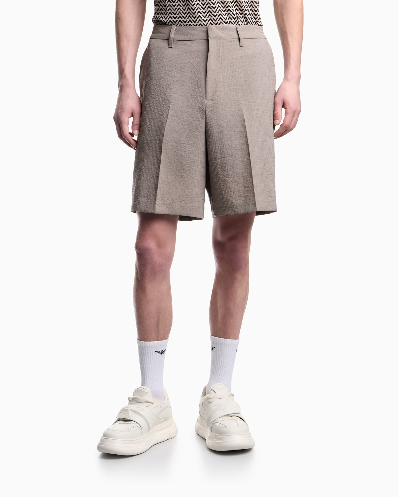 Pantalones cortos de tejido técnico de sirsaca Diapositiva 3