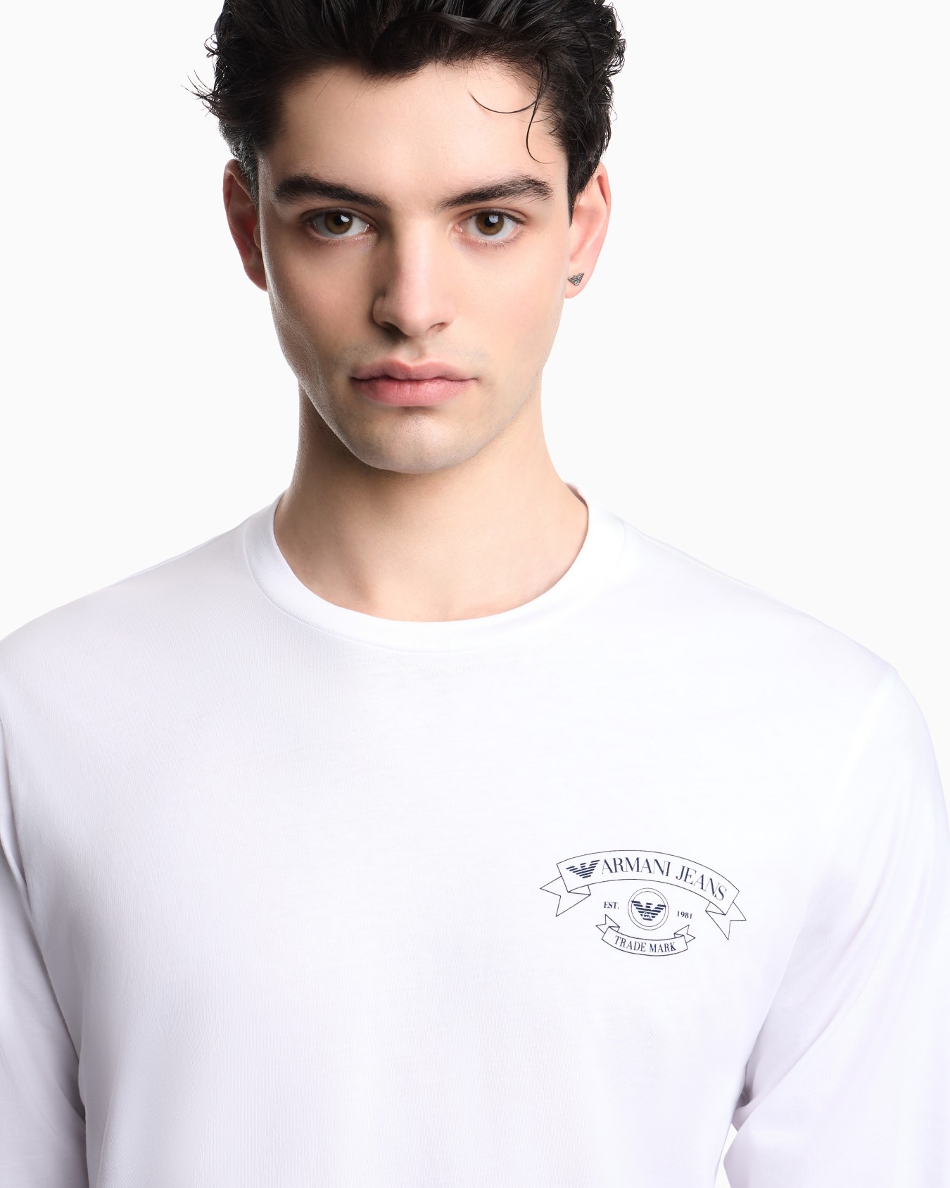 Maglia in jersey stampa Armani Jeans Slide 4