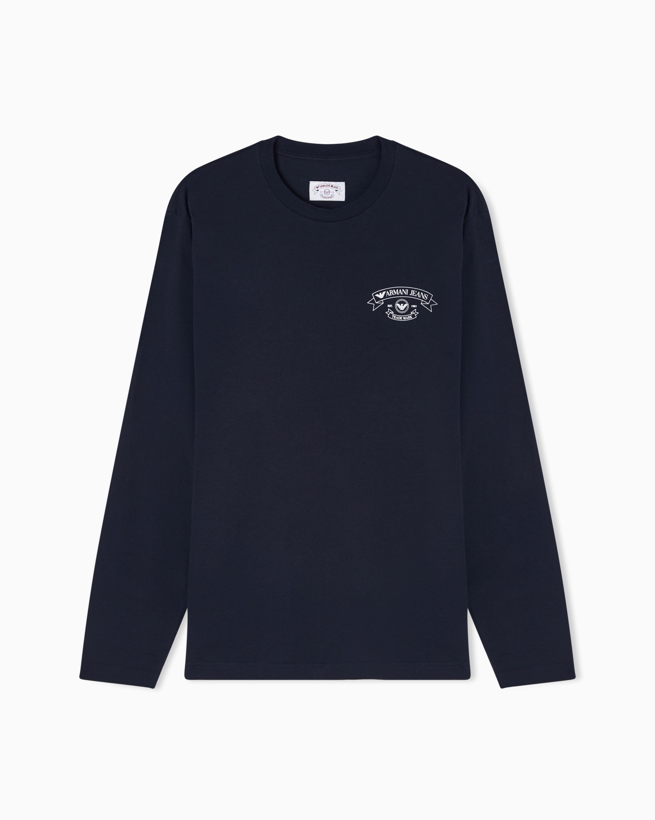 Stretch cotton jersey T-shirt Slide 0