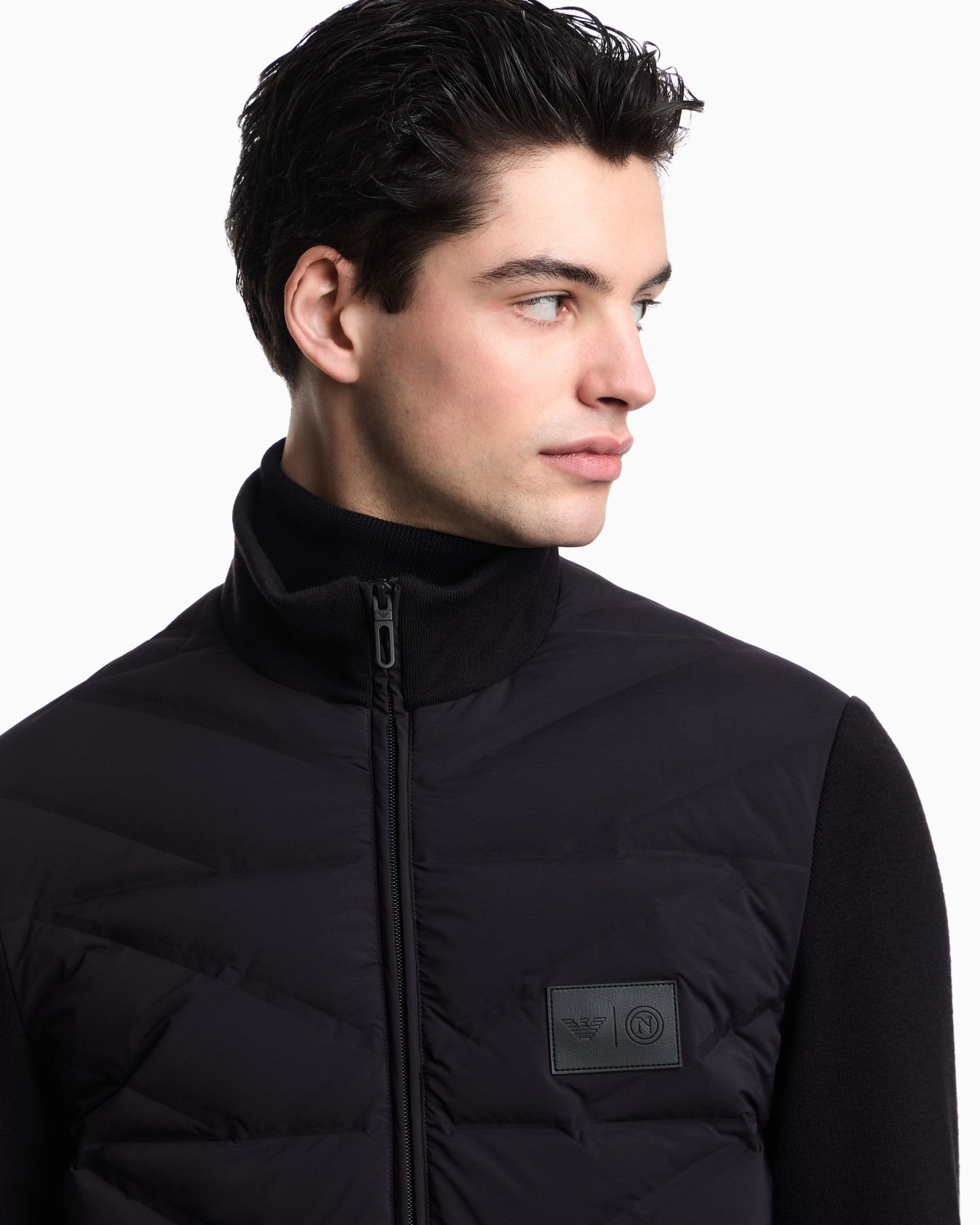 SSC Napoli Capsule Nylon Bomber Jacket Slide 4