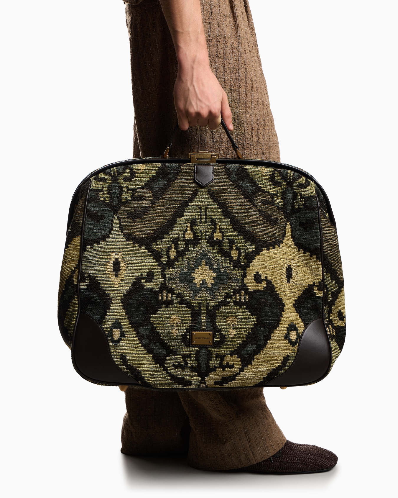 ハンドバッグ ジャカードファブリック オーバーサイズ スライドする 5