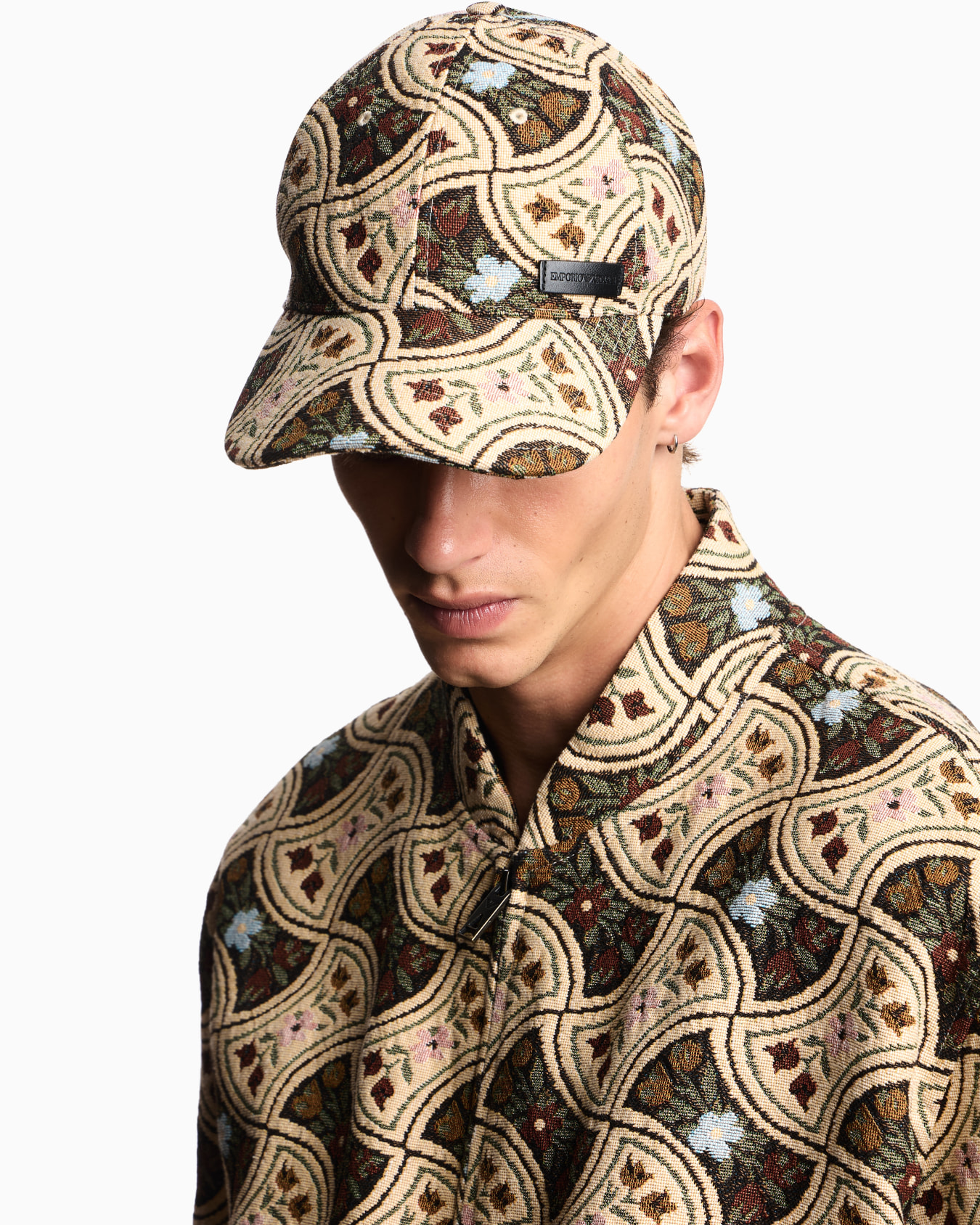 ベースボールキャップ ゴブランファブリック スライドする 3