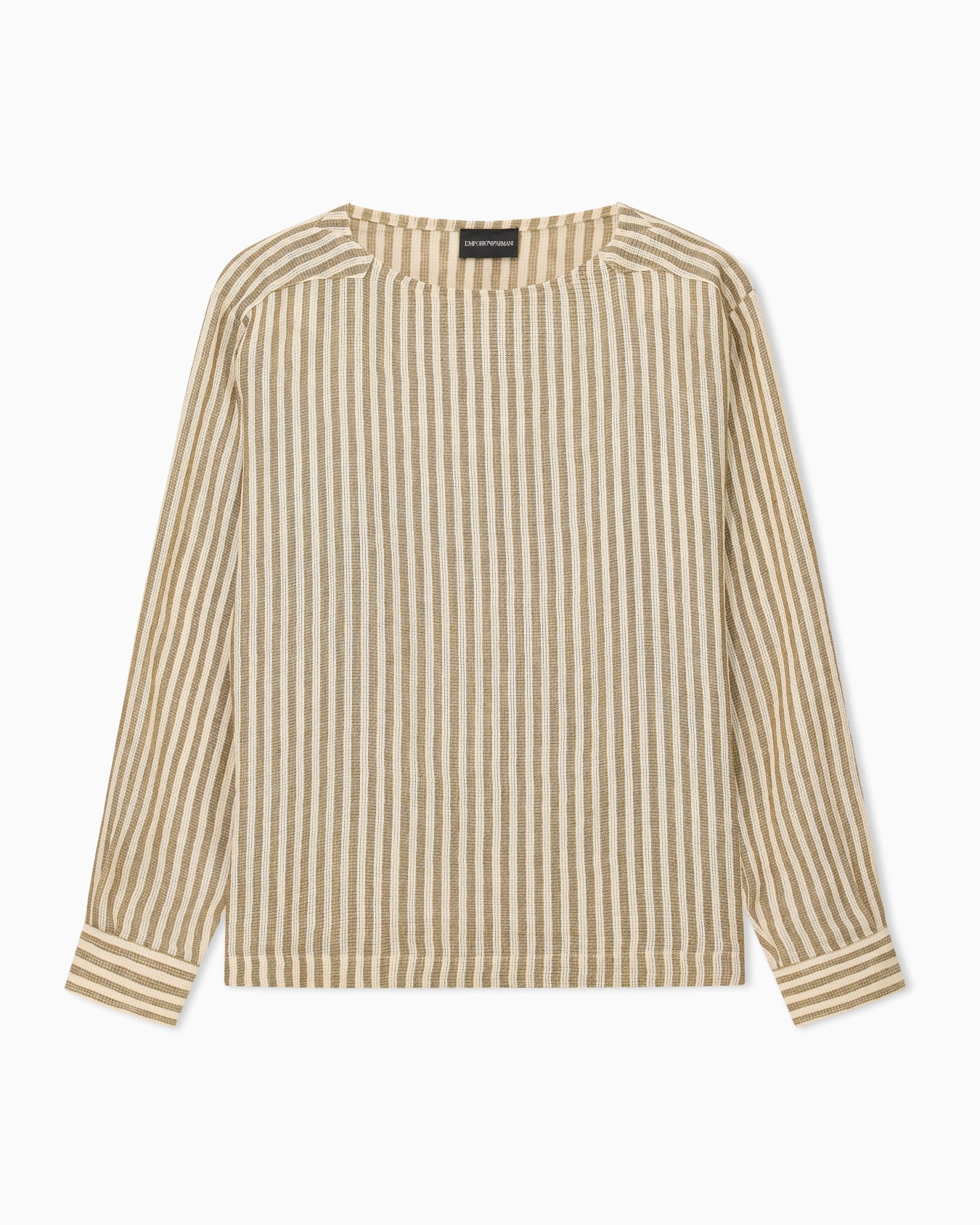 Jute-effect linen sweater Slide 0