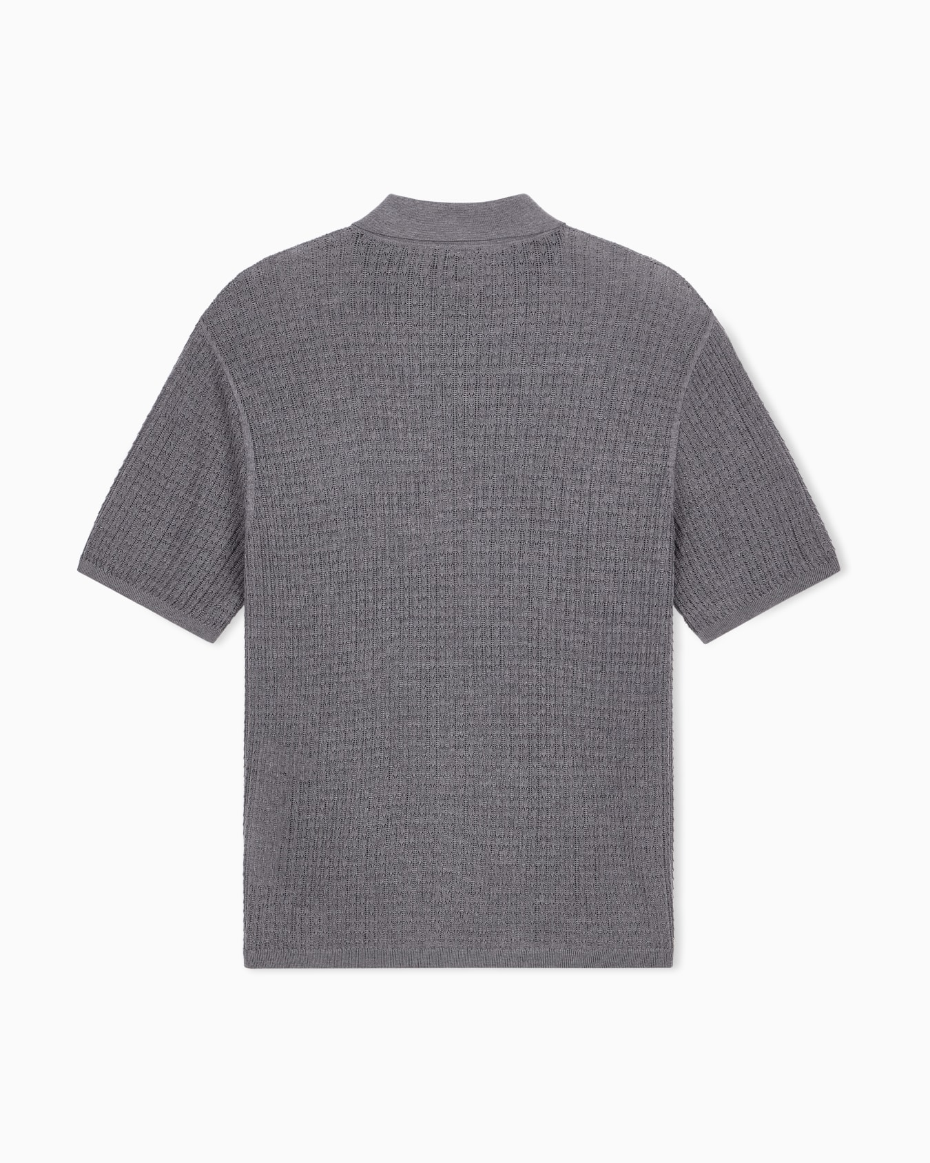 Pointelle pullover in lyocell with virgin wool and silk Slide 2