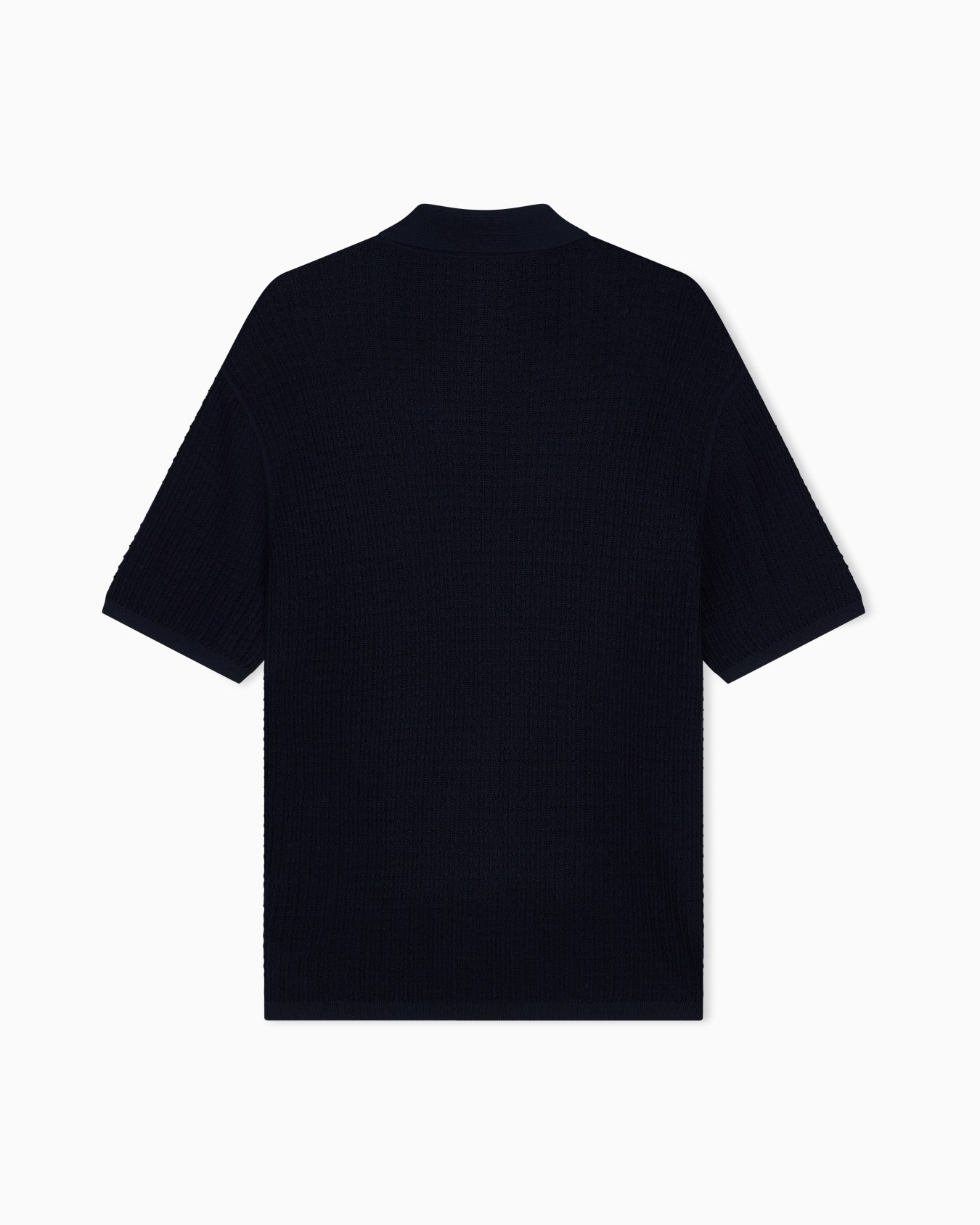 Pointelle pullover in lyocell with virgin wool and silk Slide 2