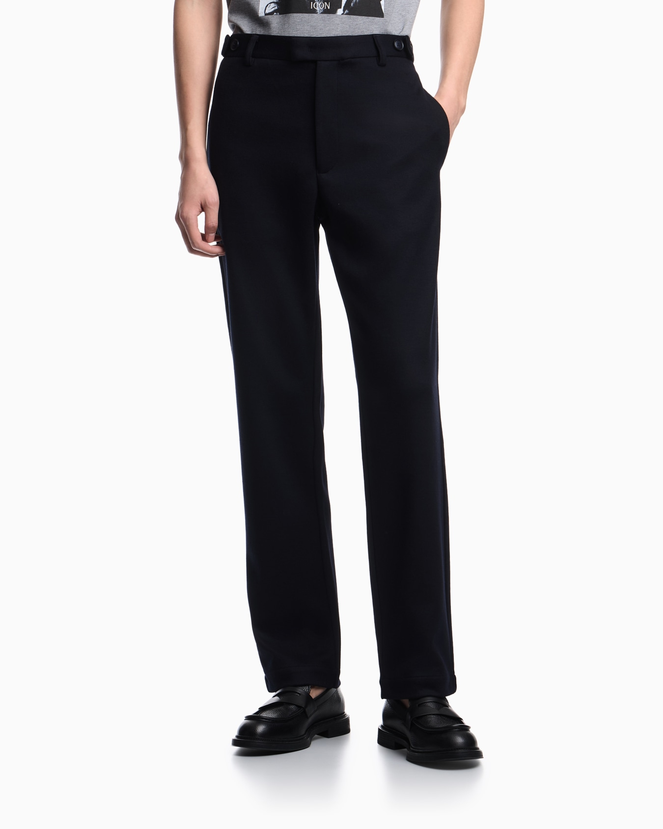 Icon wool-blend trousers Slide 3