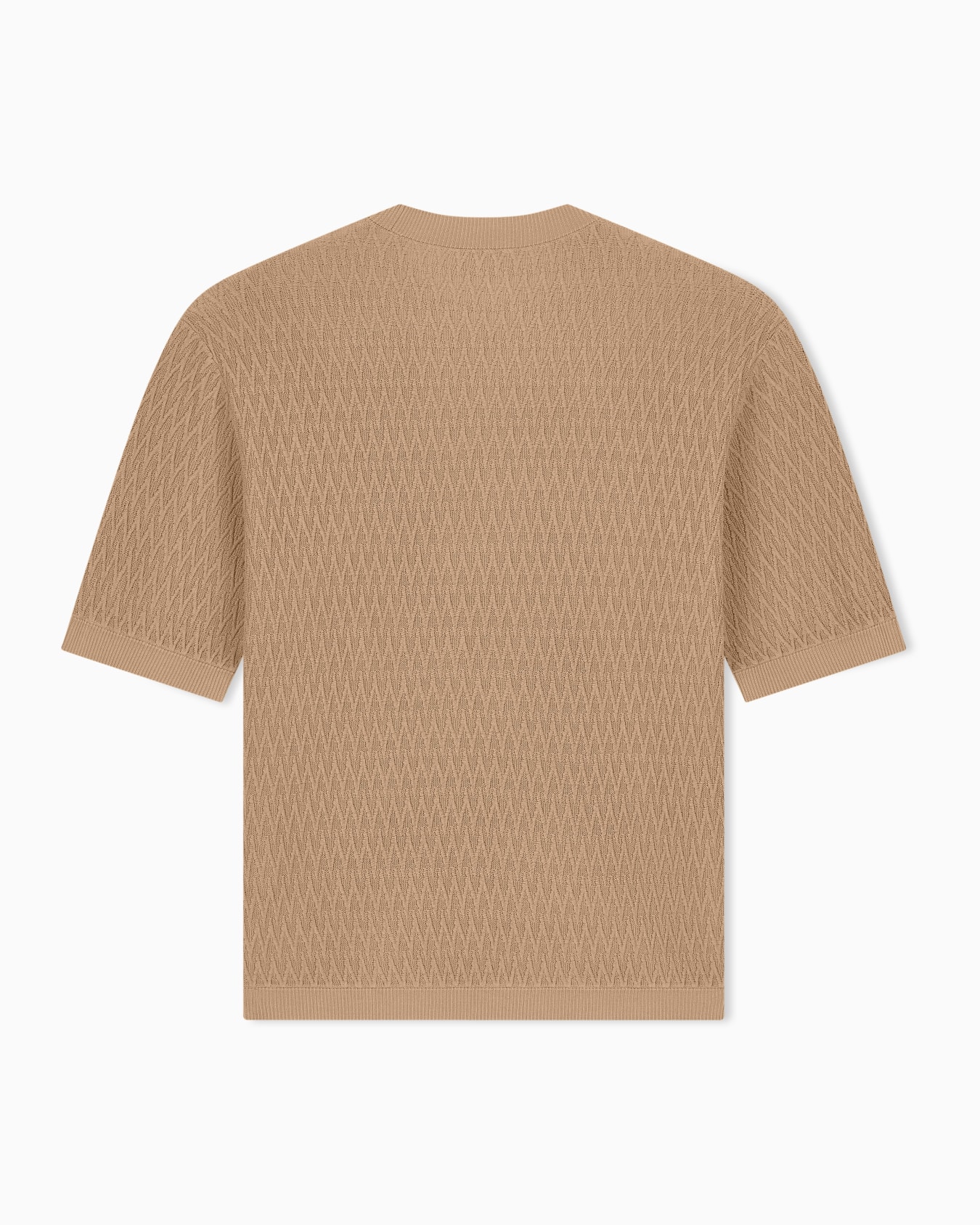 Chevron jacquard knit sweater Slide 2